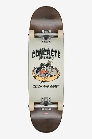 Kids Softie Mid - Dark Maple/Concrete Dreams