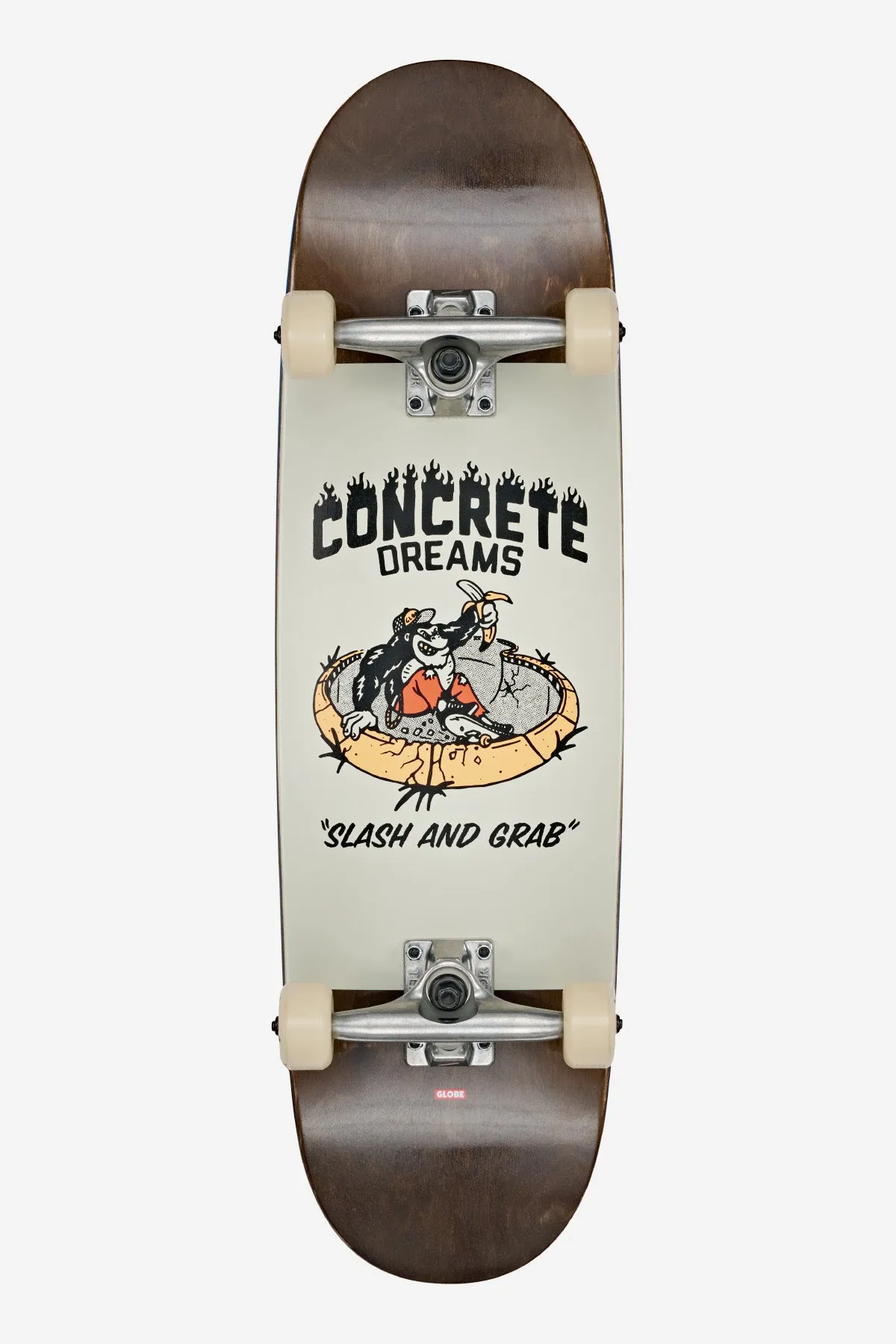 Kids Softie Mid - Dark Maple/Concrete Dreams