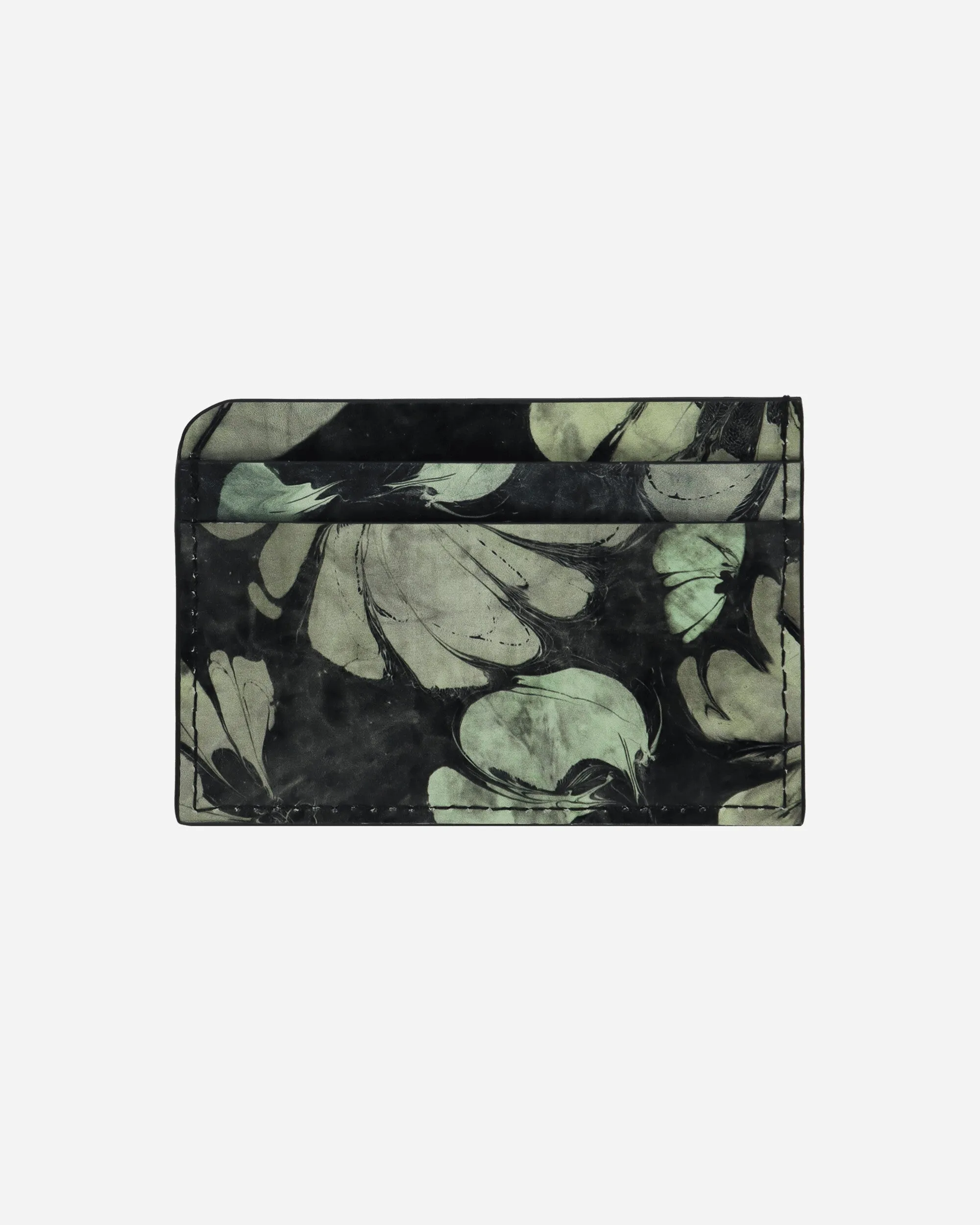 Leather Cardholder Green