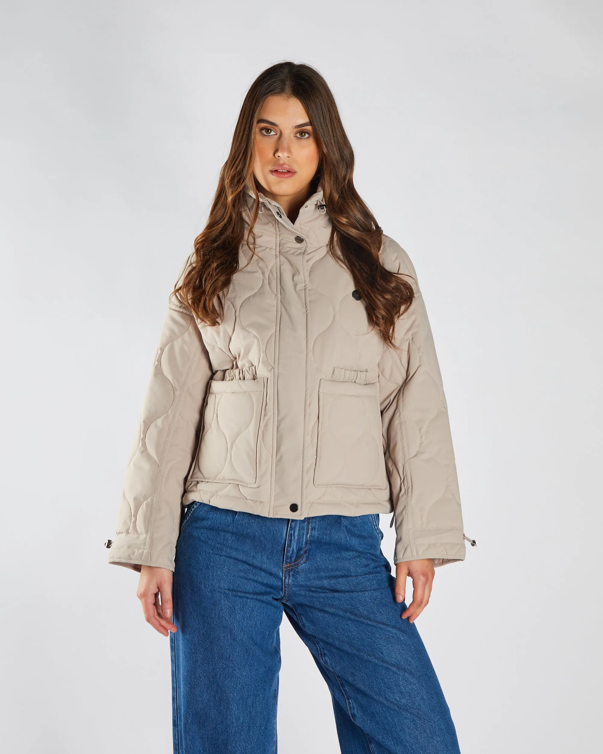 Lilou Jacket Soft Mushroom