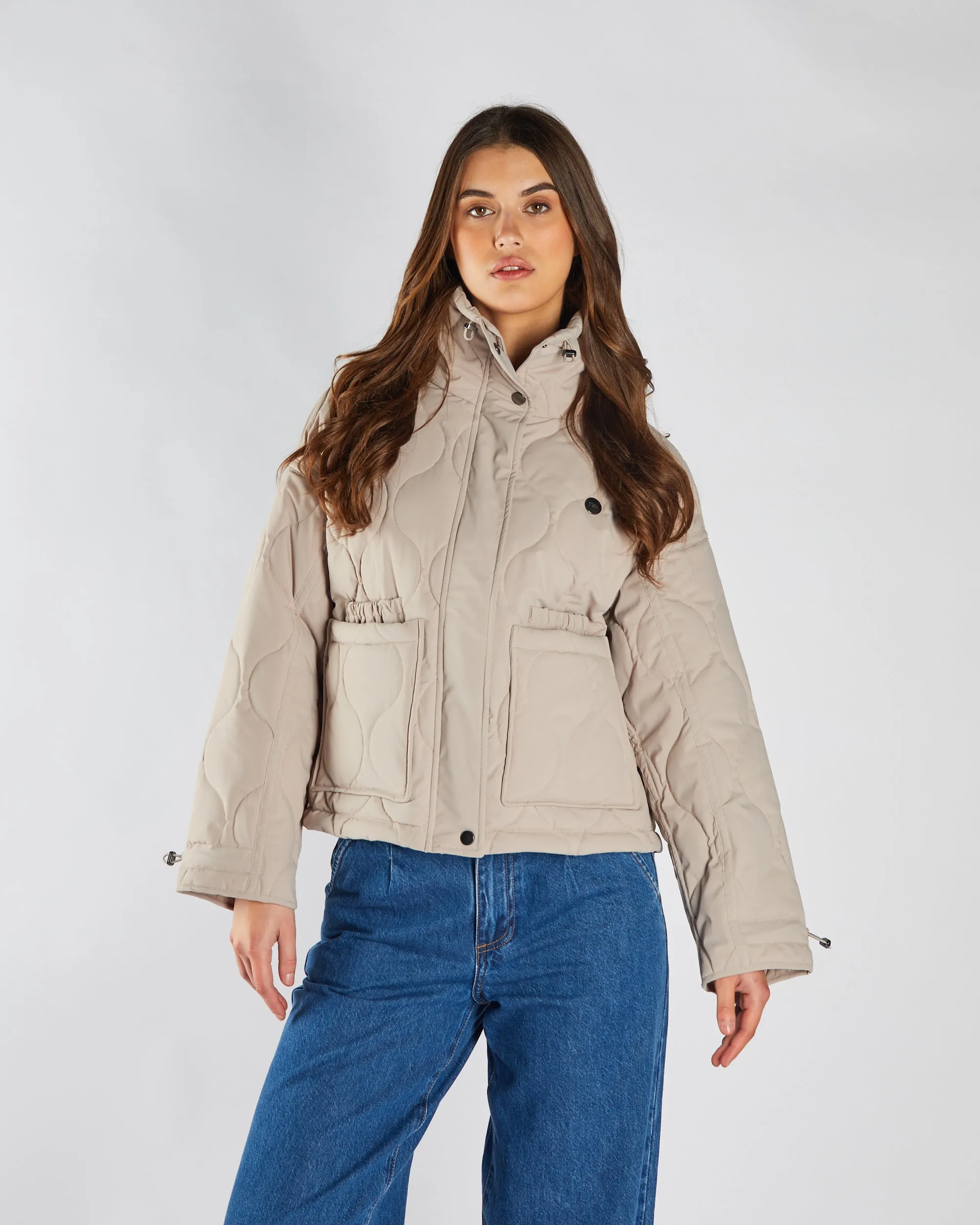 Lilou Jacket Soft Mushroom