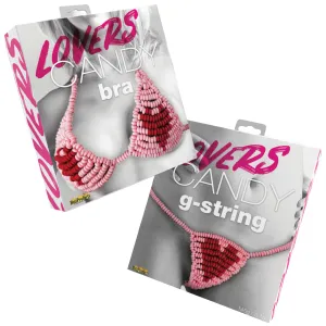 Lovers Candy Bra and G-String Edible Lingerie