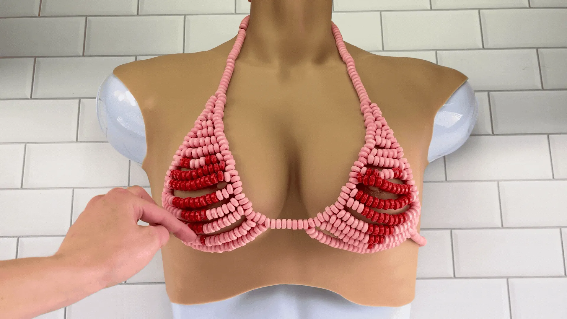 Lovers Candy Bra and G-String Edible Lingerie