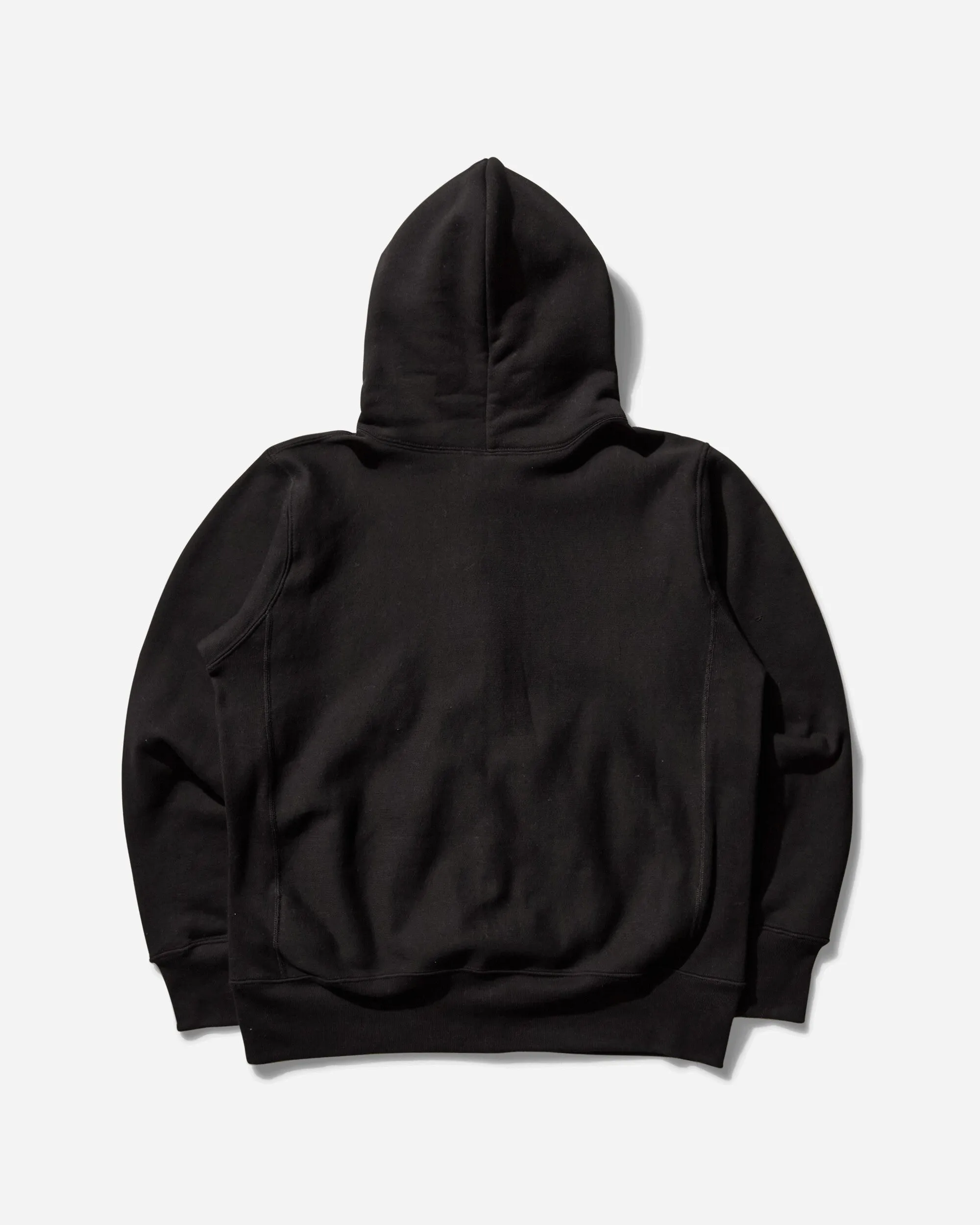 Made in USA Reverse Weave Hoodie Black