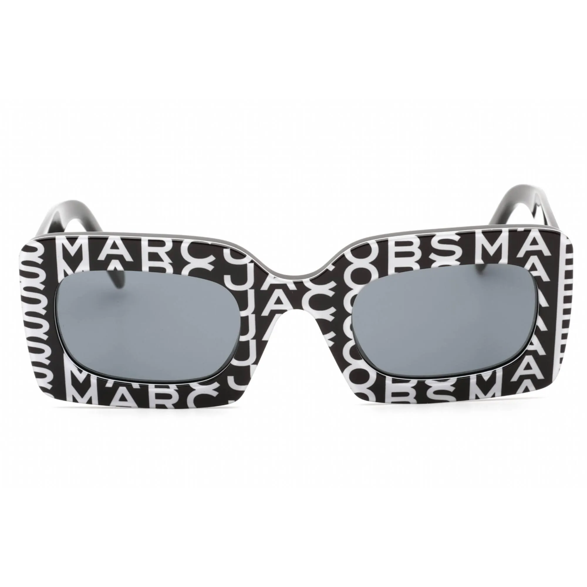 Marc Jacobs Men's Sunglasses Patterned Black White Full Rim | MARC 488/N/S 003K IR