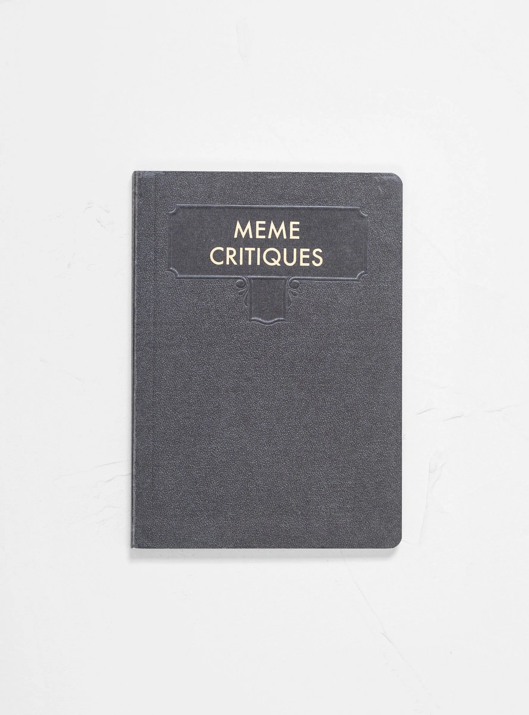 Meme Critiques Journal Black
