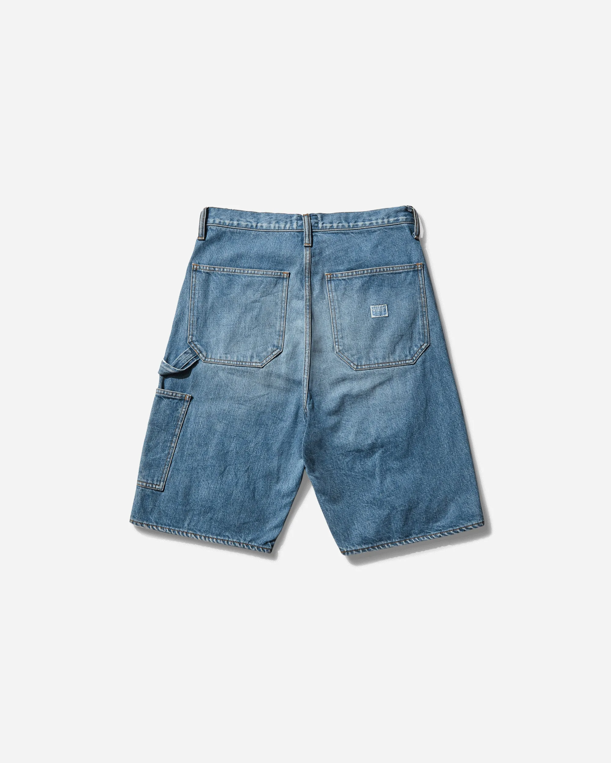 Men's 14oz Denim Shorts (Studs Remake) Blue