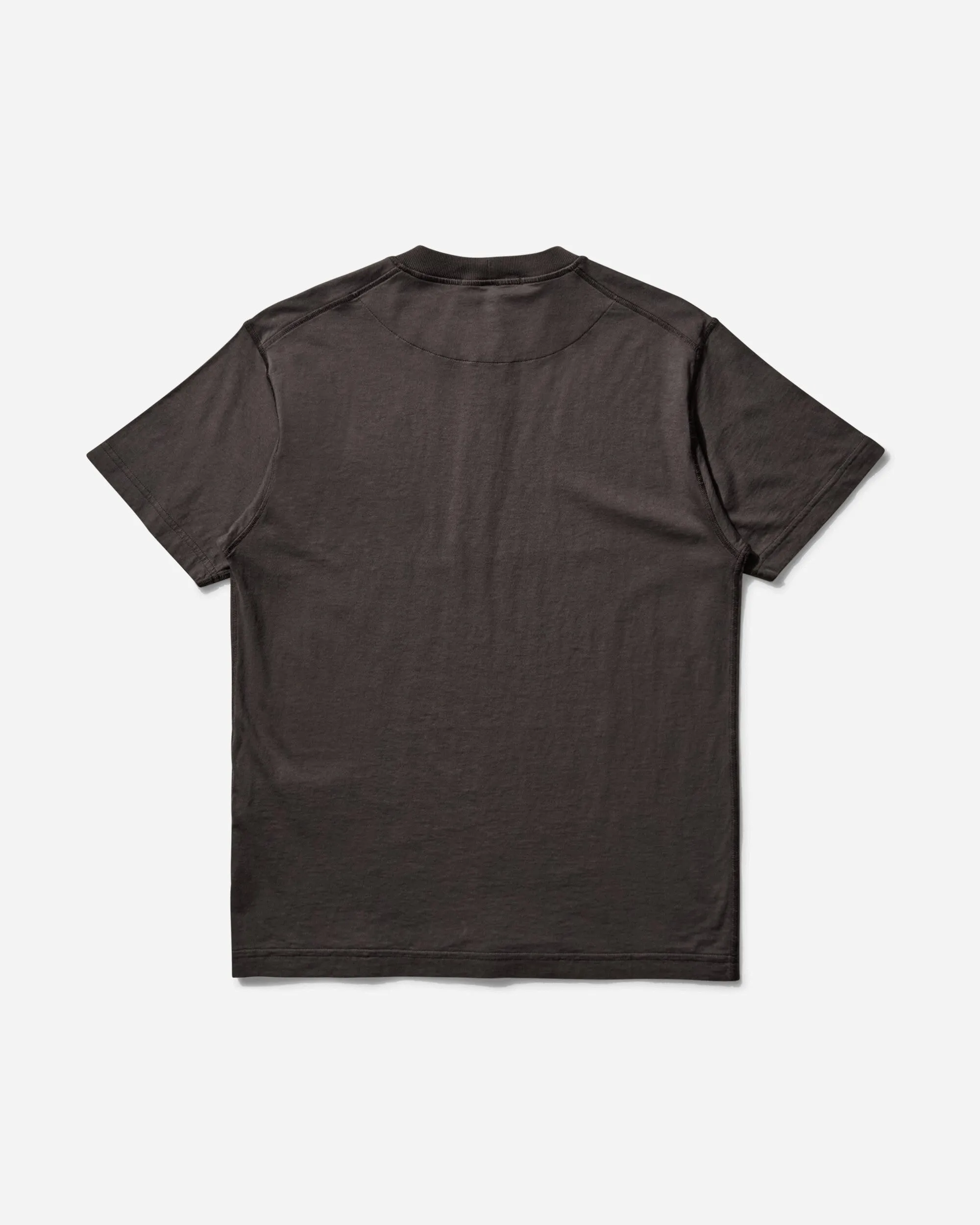 Men's Garment Dyed Logo T-Shirt Black