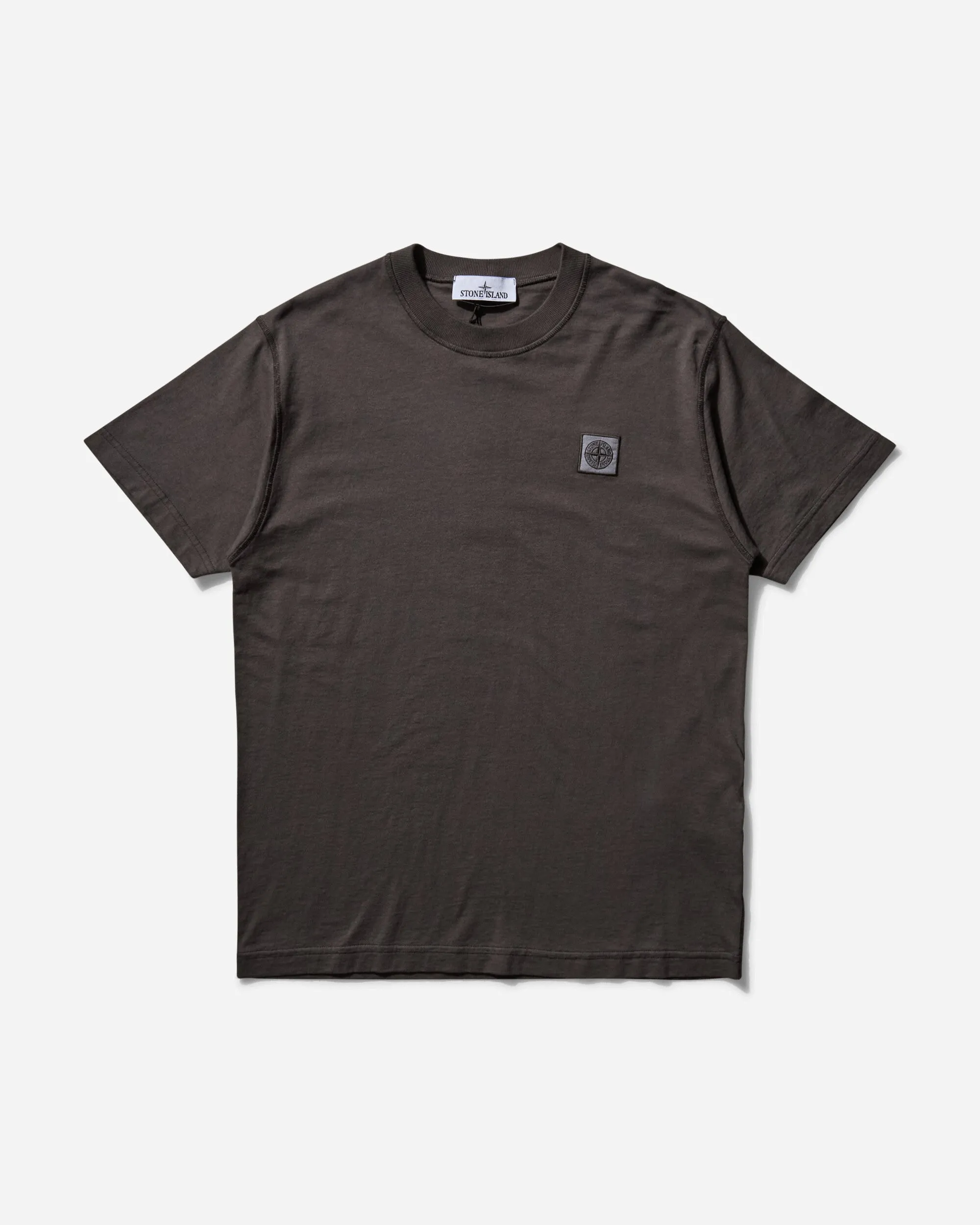 Men's Garment Dyed Logo T-Shirt Black