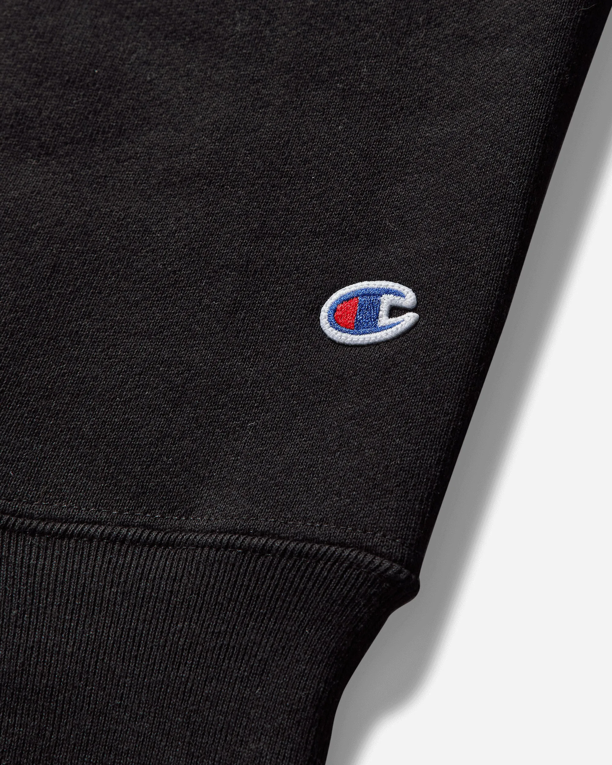 Men's Made in USA Reverse Weave Zipped Hoodie Black