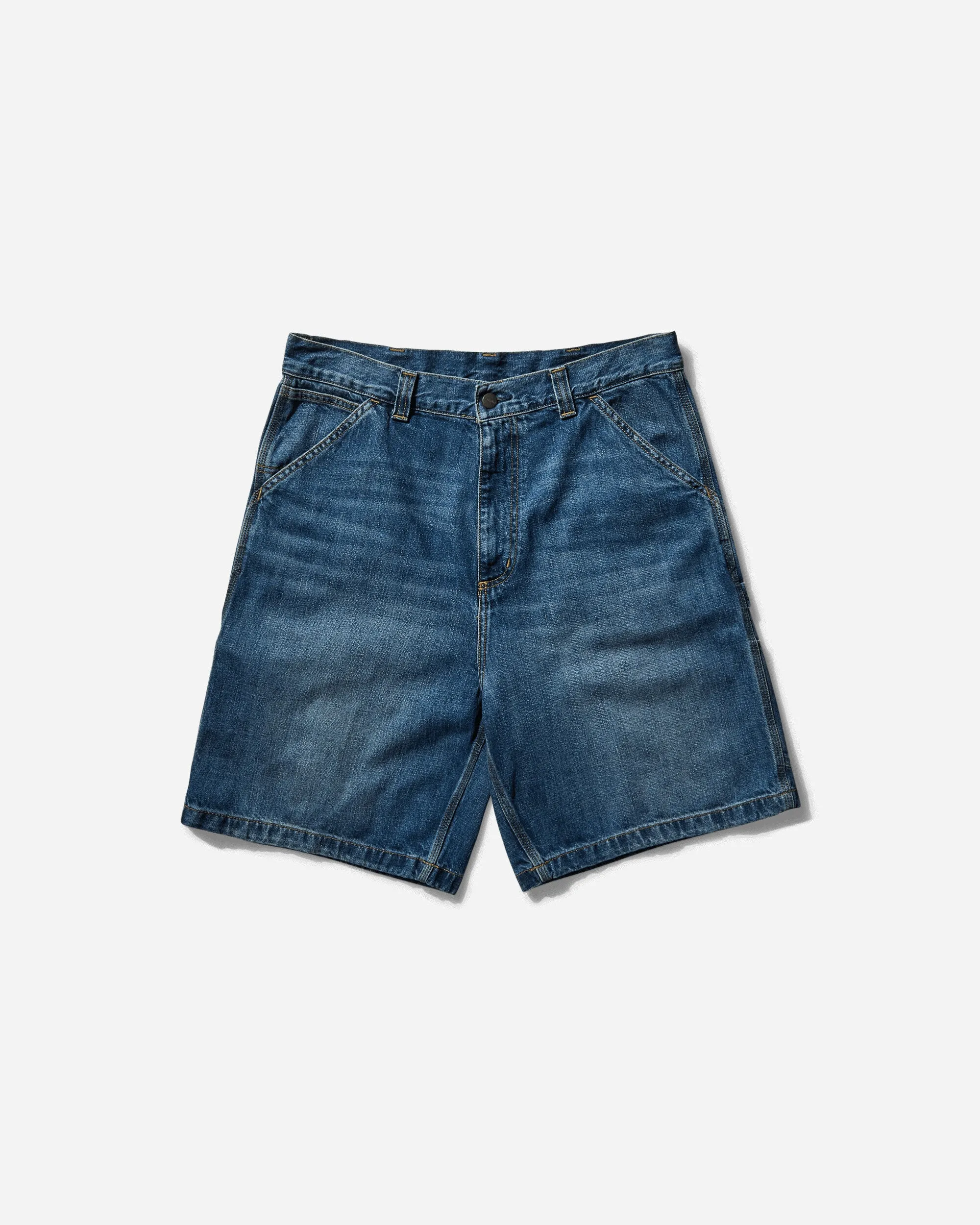Men's OG Single Knee Shorts Blue (Dark Used Wash)