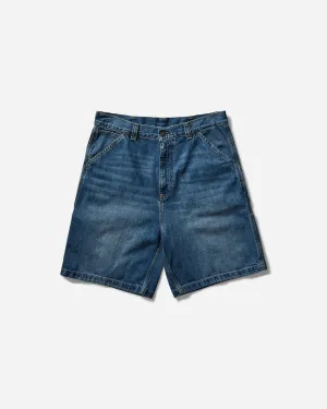 Men's OG Single Knee Shorts Blue (Dark Used Wash)