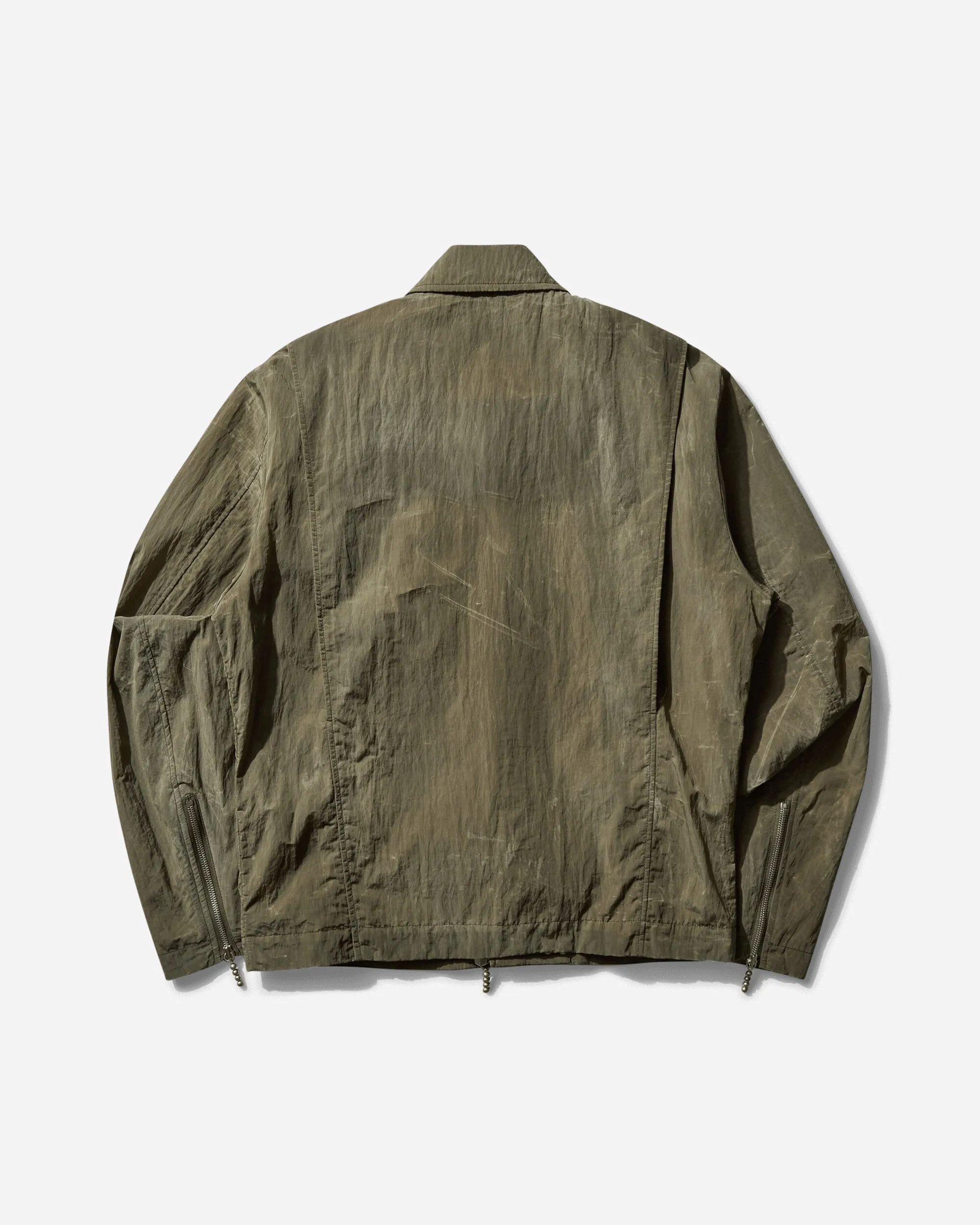 Men's Scarred Bio Soldier Jacket Khaki