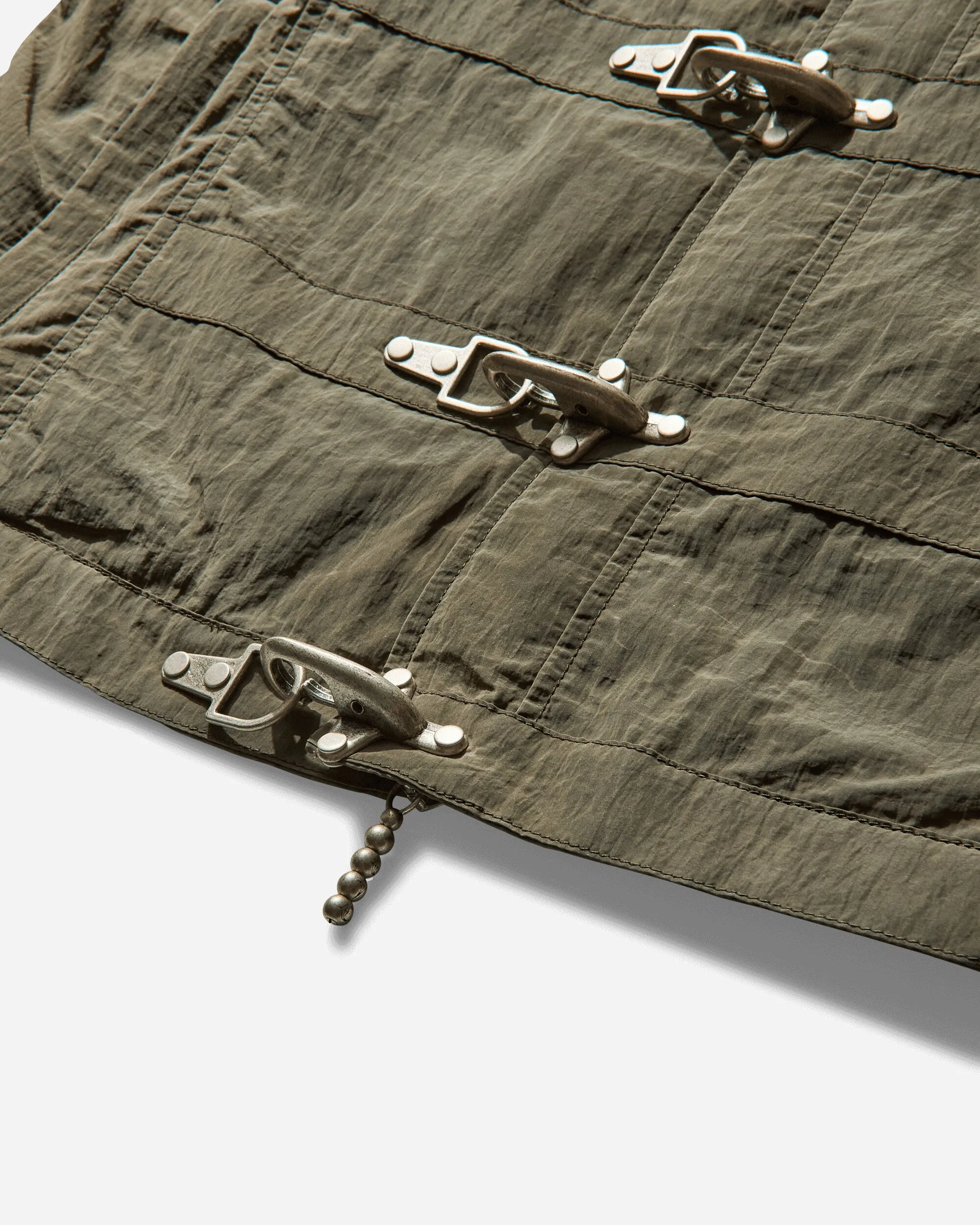 Men's Scarred Bio Soldier Jacket Khaki