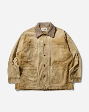 Men's Work Twill Jacket Washed Tan