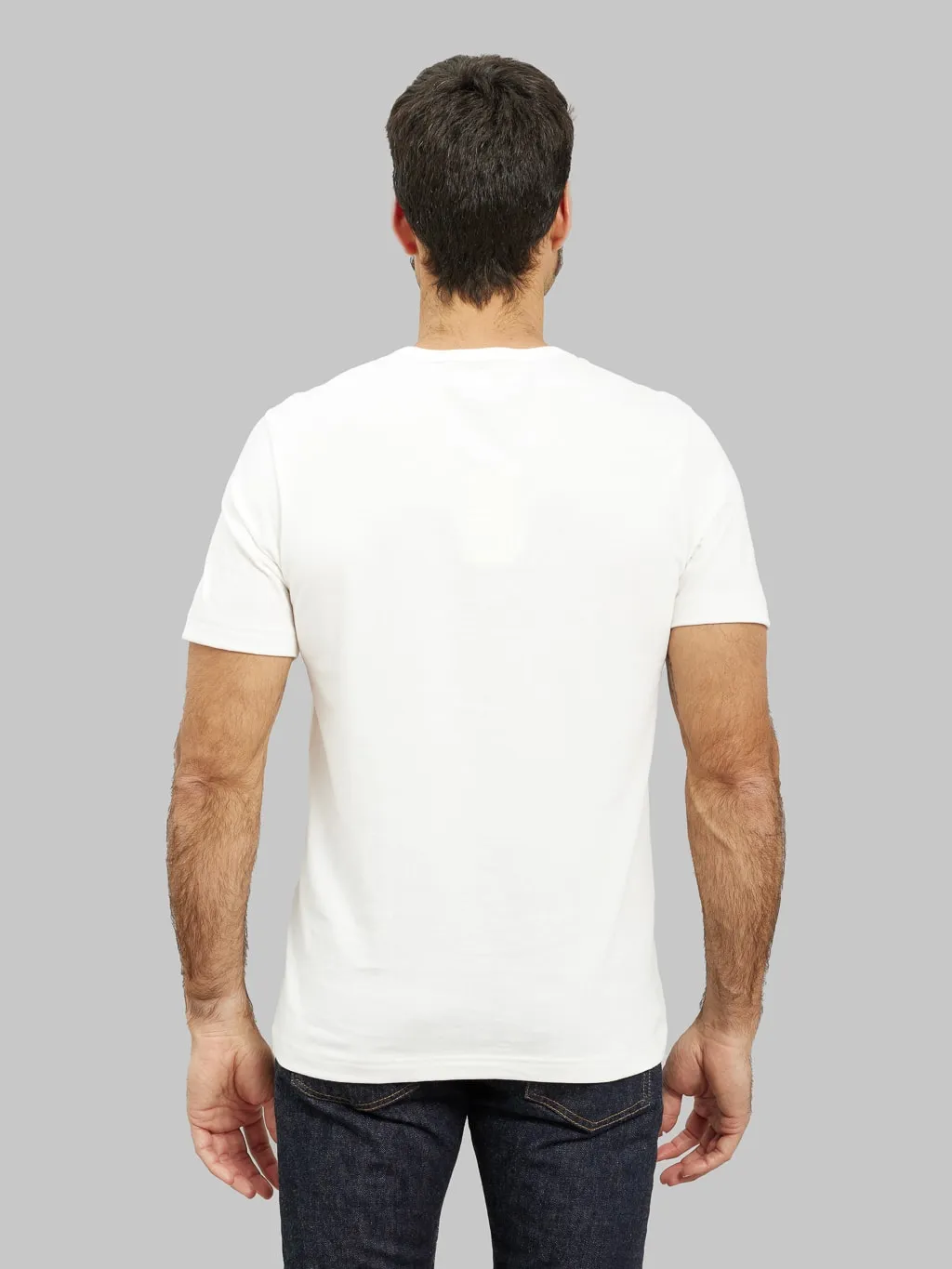 Merz b. Schwanen 1950s 5.5oz Loopwheeled Classic Fit T-Shirt White