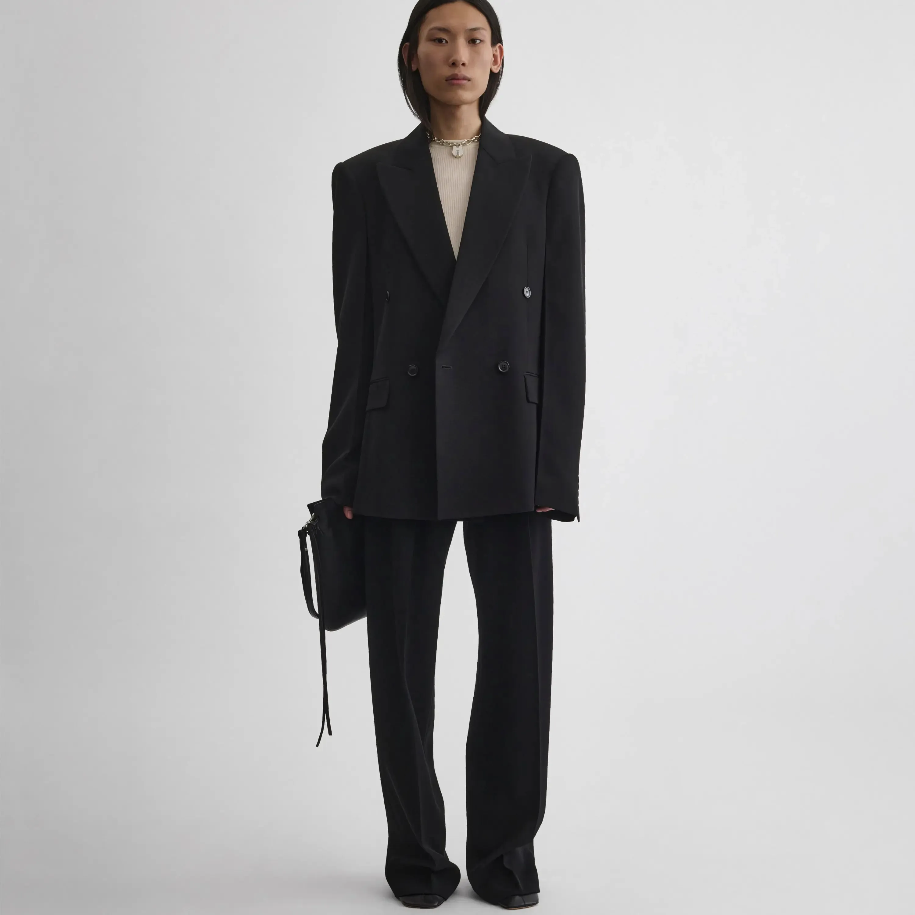 MILANESE JACKET | black wool