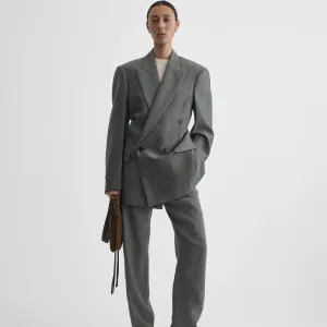 MILANESE JACKET | silver grey wool