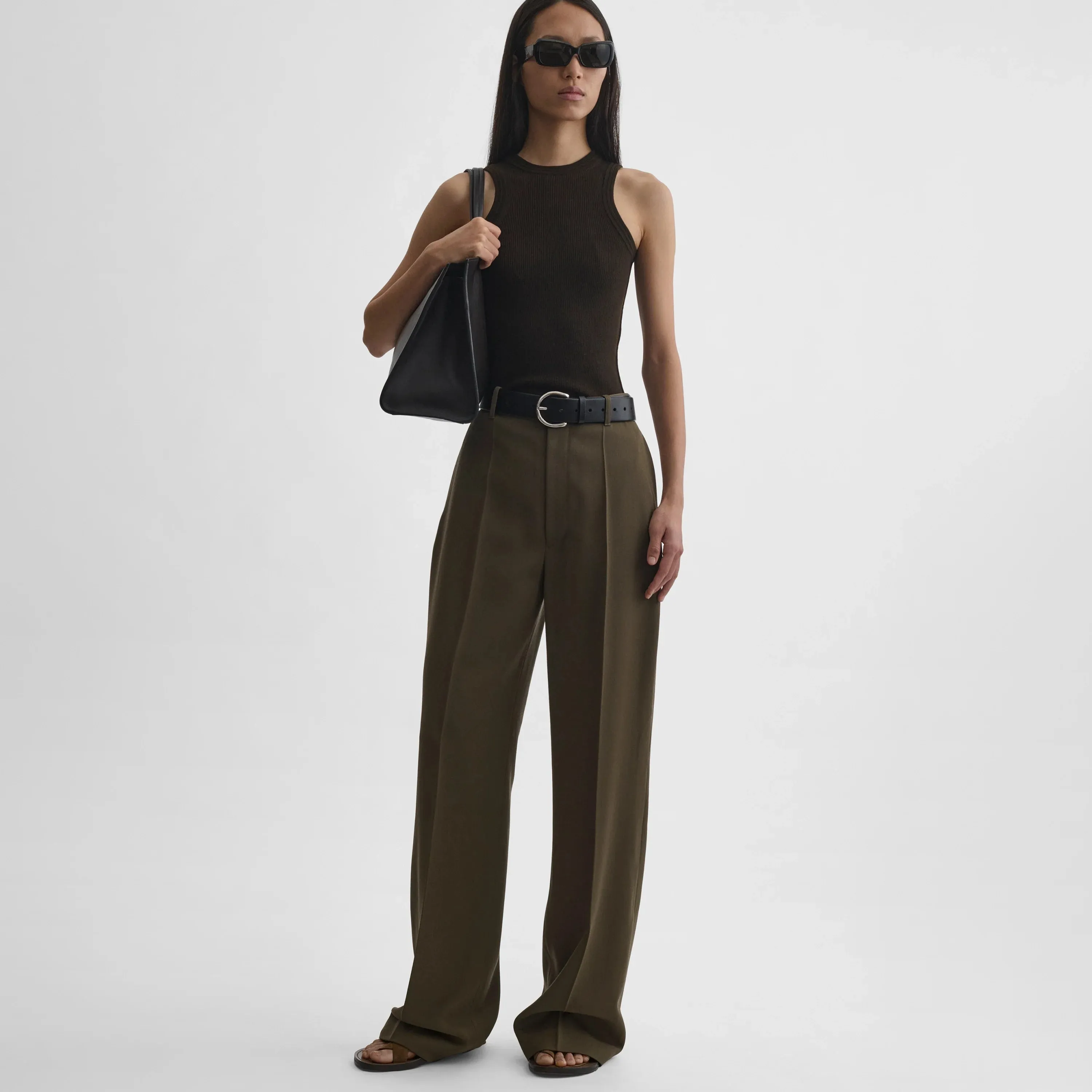 MILANESE TROUSERS | shroom wool