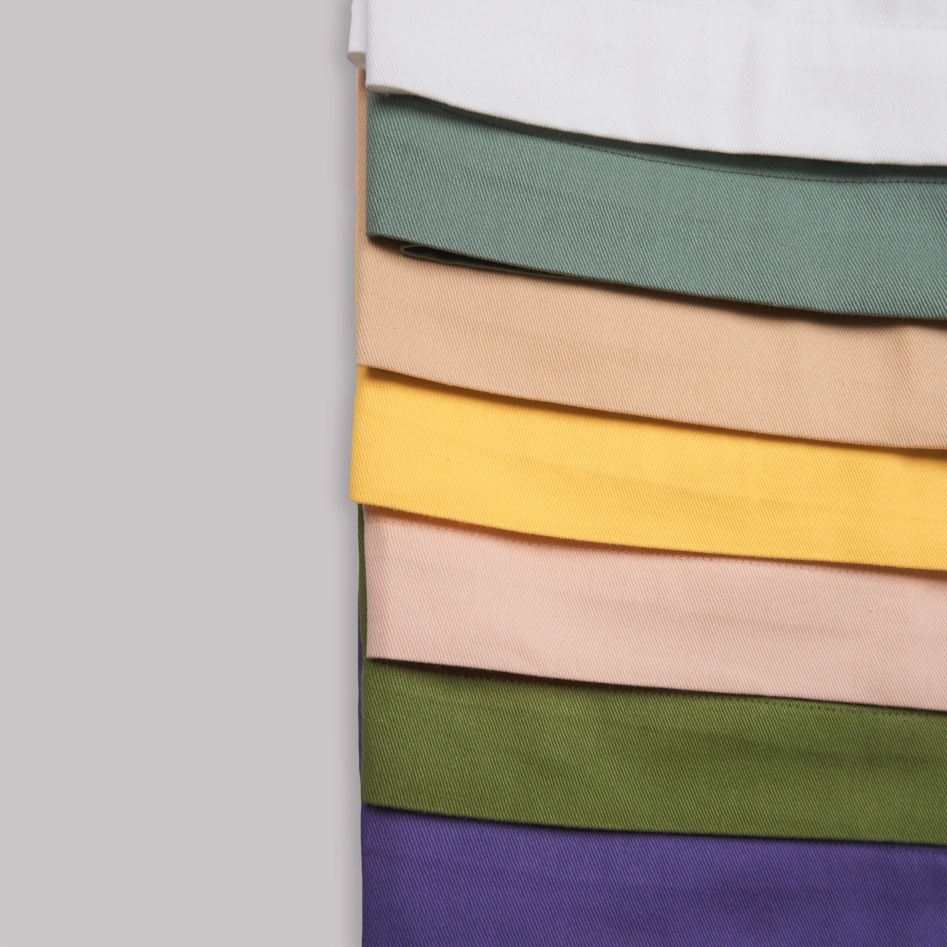 MINI BERMUDA - Cotton Twill | Bright Yellow
