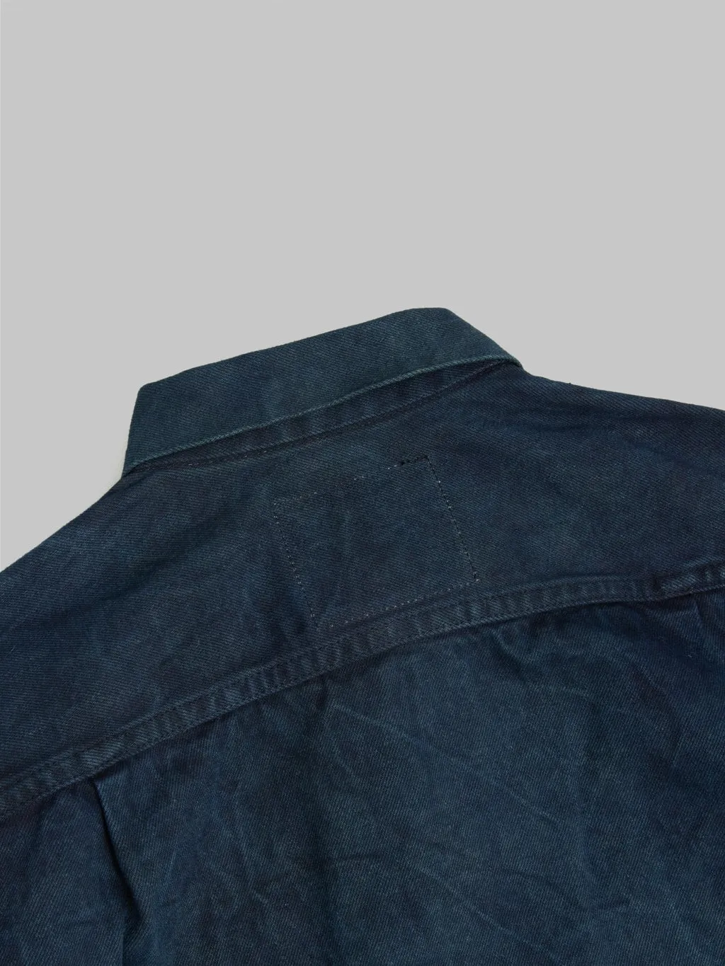 Momotaro MXGJ10024A Mud & Natural Indigo Dyed Type II Denim Jacket