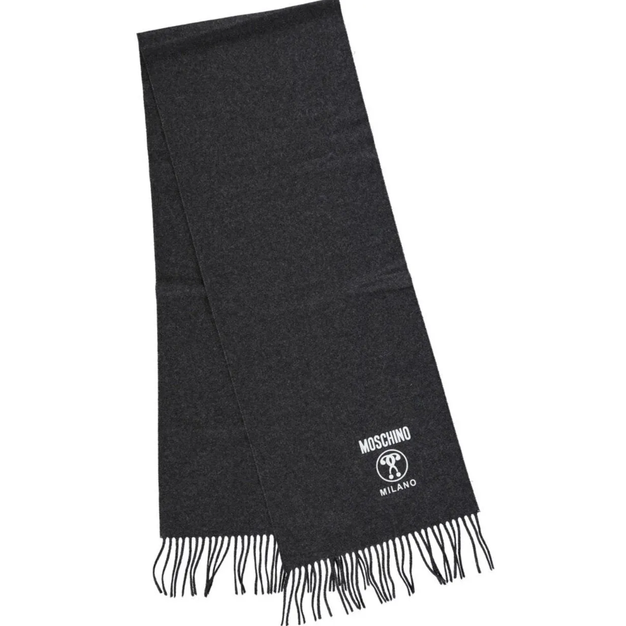 Moschino Wool Logo Scarf