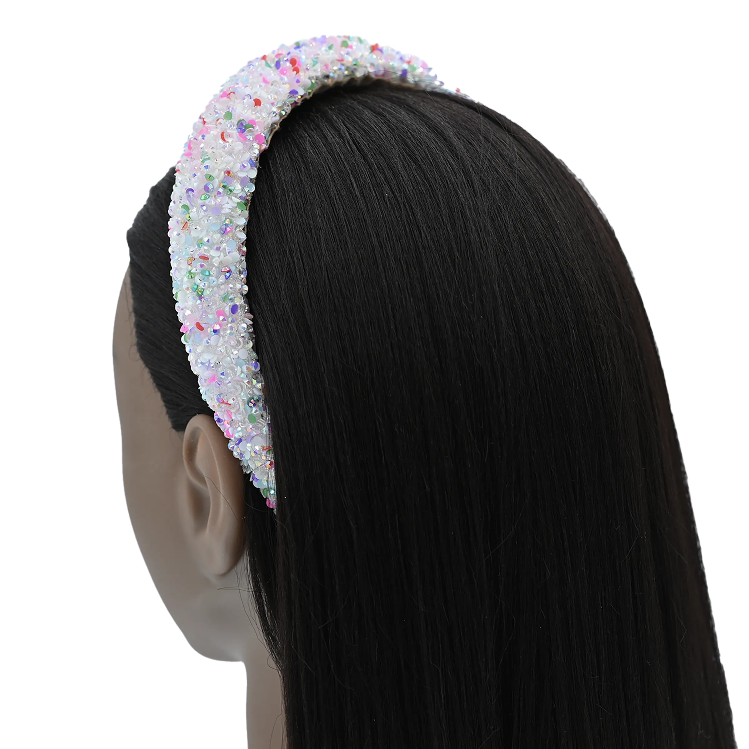 Multicolored Gemstone Headband