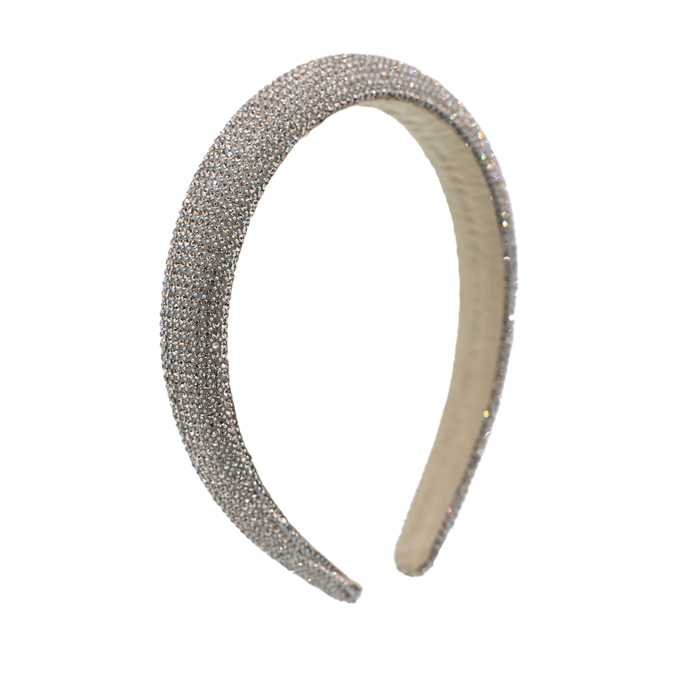Multicolored Rhinestone Embossed Headband