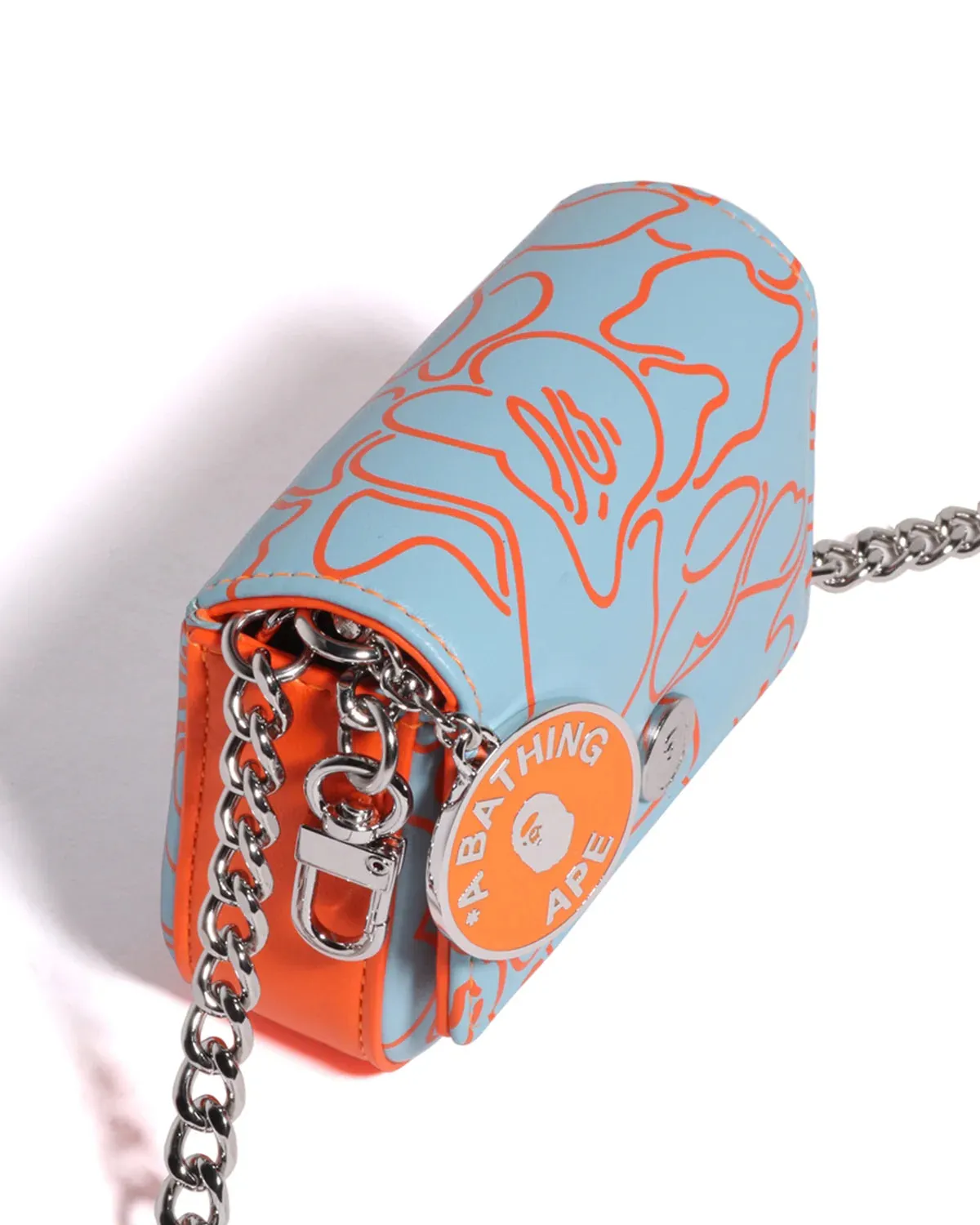 Neon Camo Micro Shoulder bag Sax