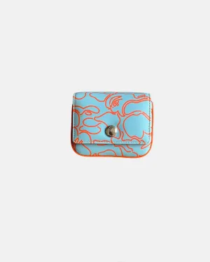 Neon Camo Micro Shoulder bag Sax