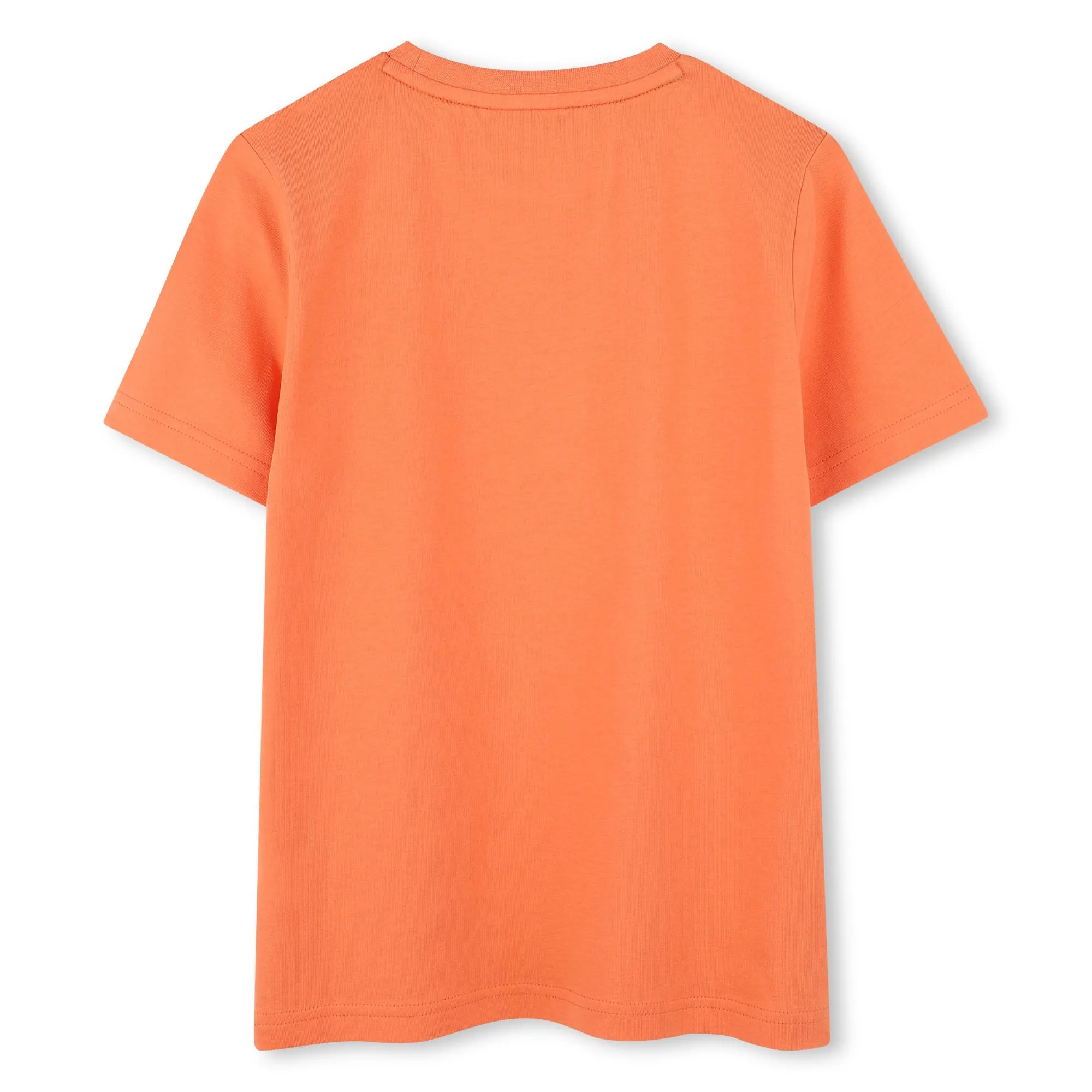 Orange Duo Toned Outline T-Shirt