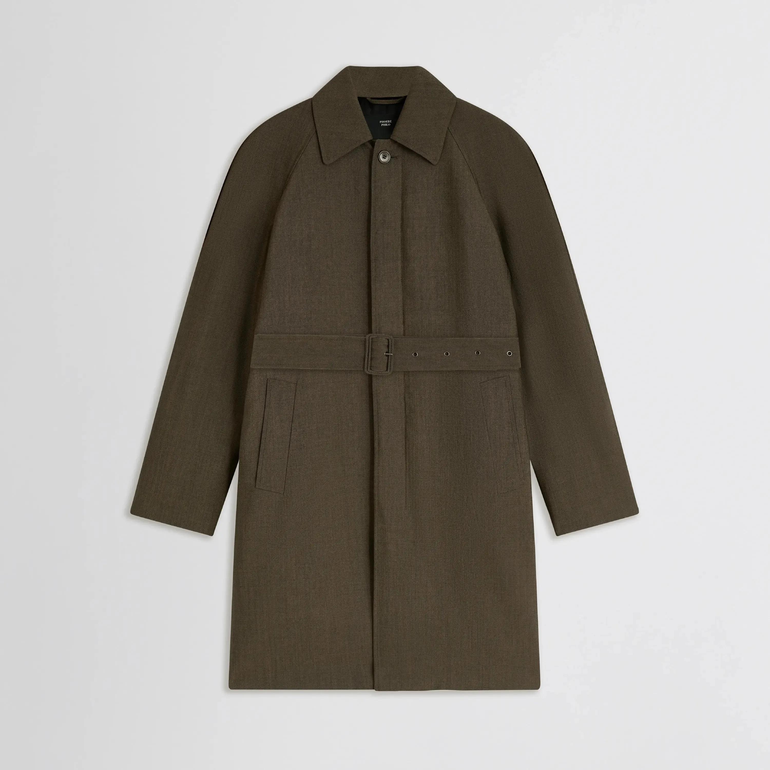 PADDED CAR COAT | tobacco wool