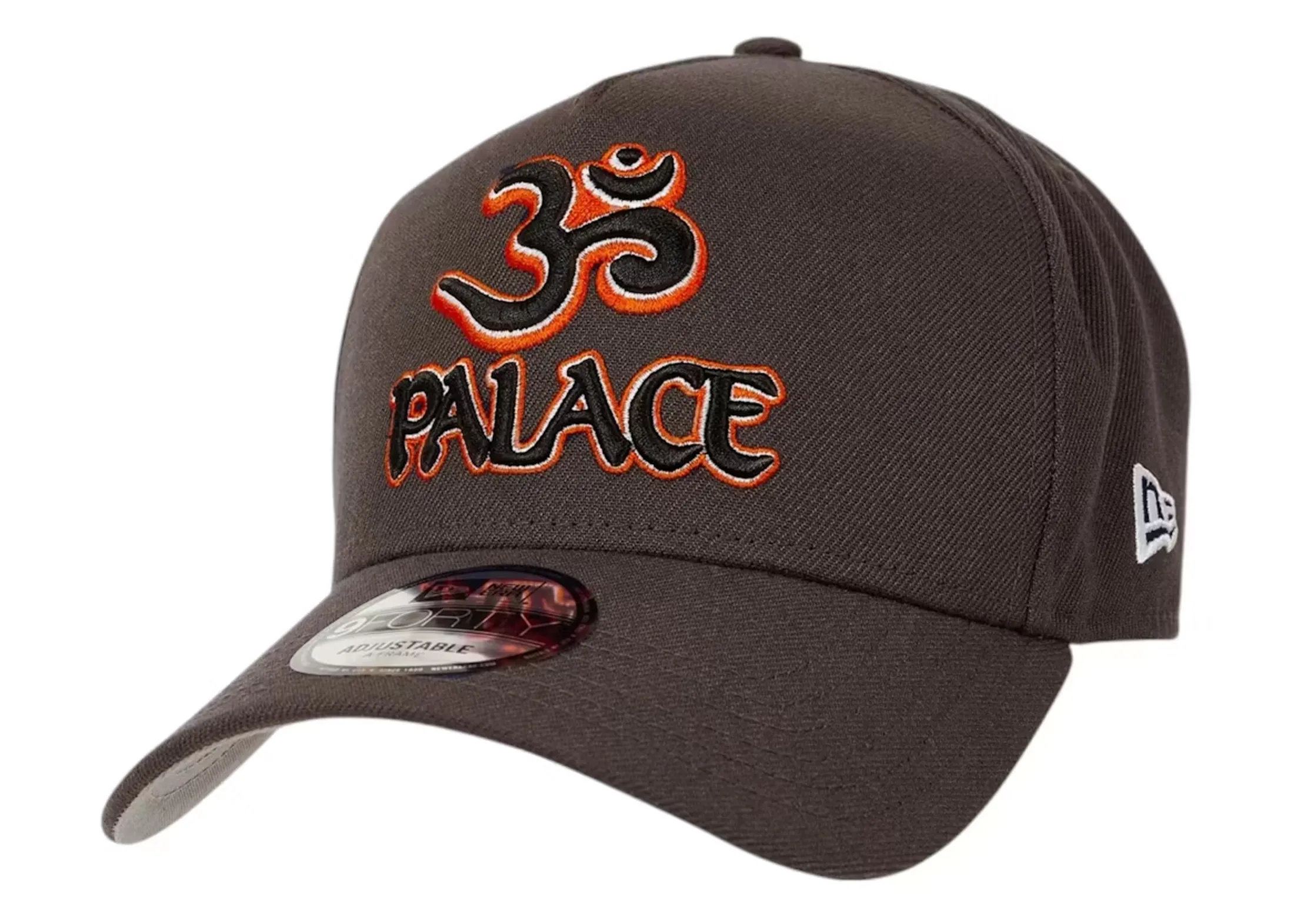 Palace x New Era 'Om' A-Frame Cap (Brown)