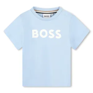 Pale Blue Logo T-Shirt