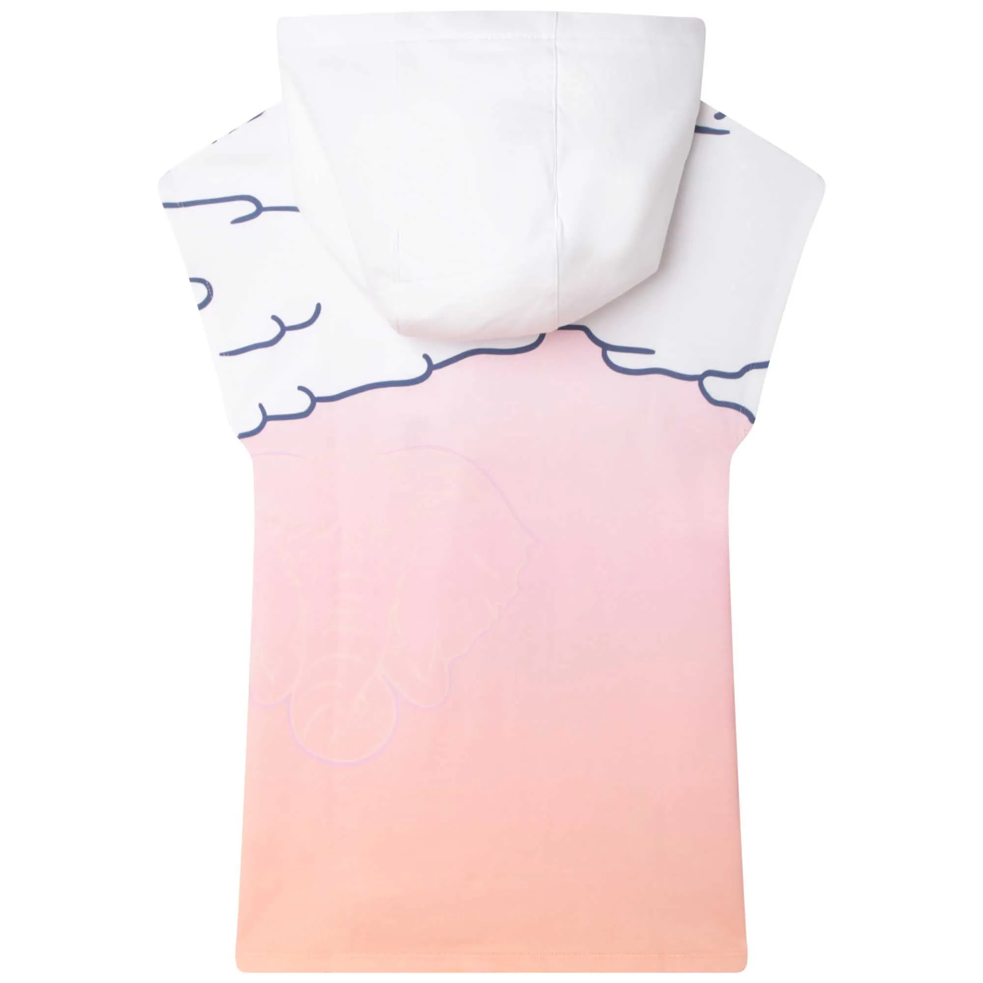Pink & White Logo Dress