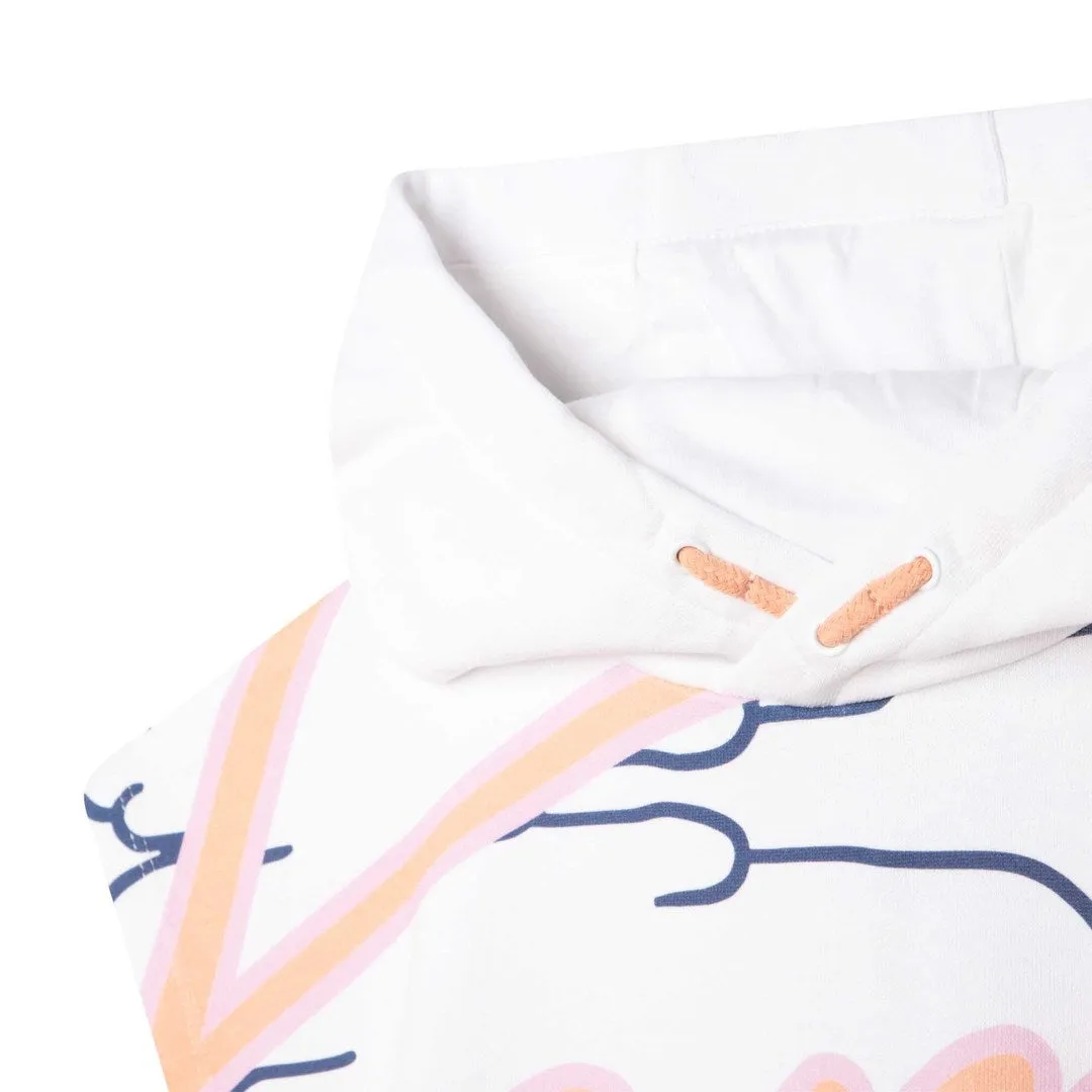 Pink & White Logo Dress