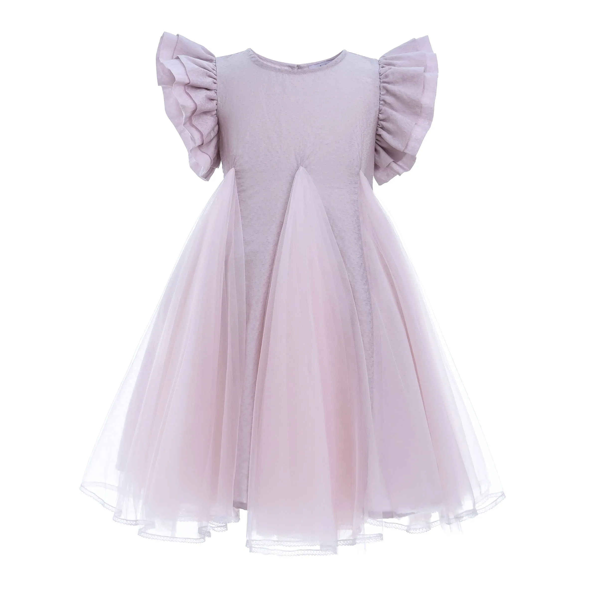 Pink Frill Tulle Dress