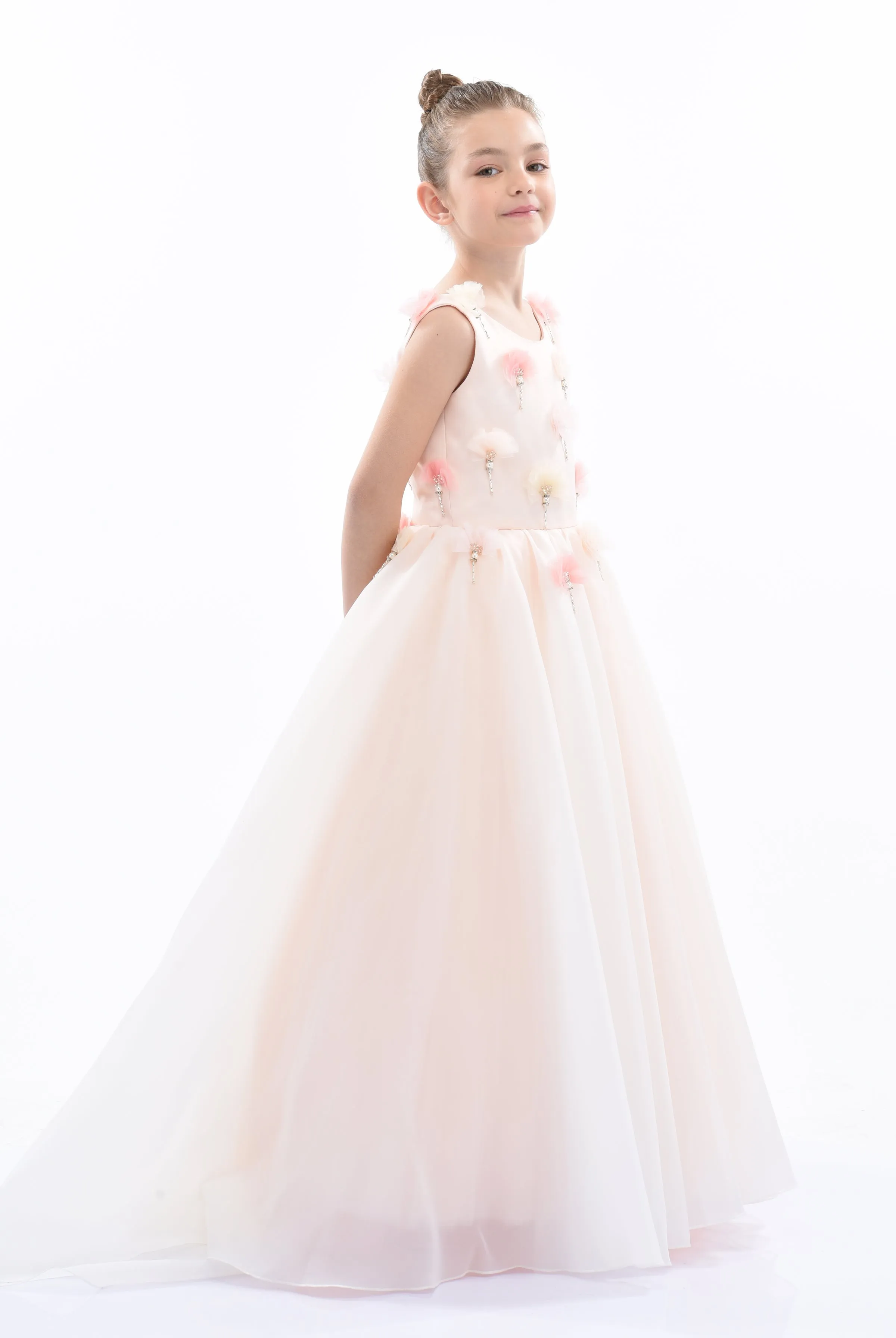 Pink Magnolia Princess Gown