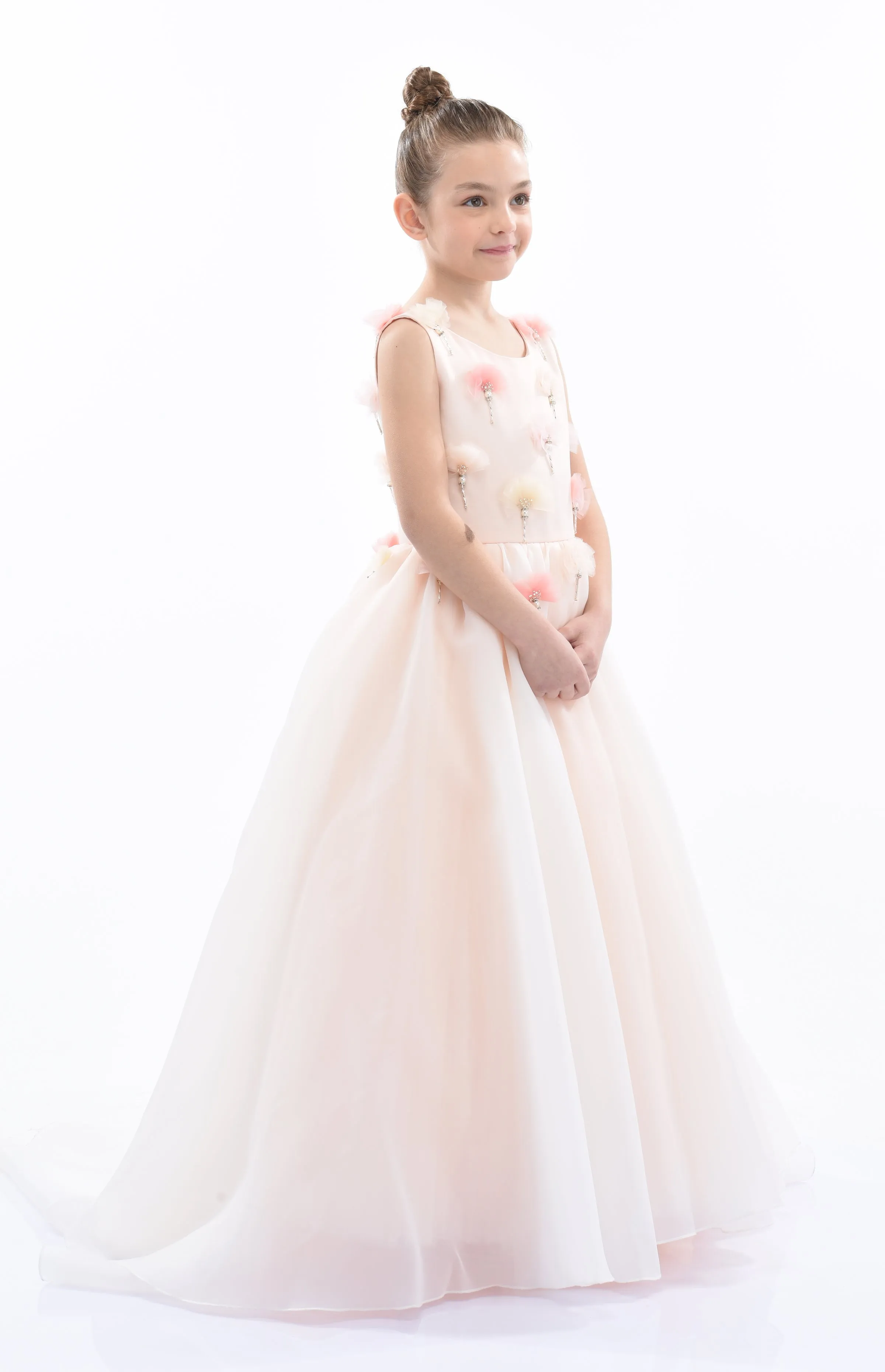 Pink Magnolia Princess Gown