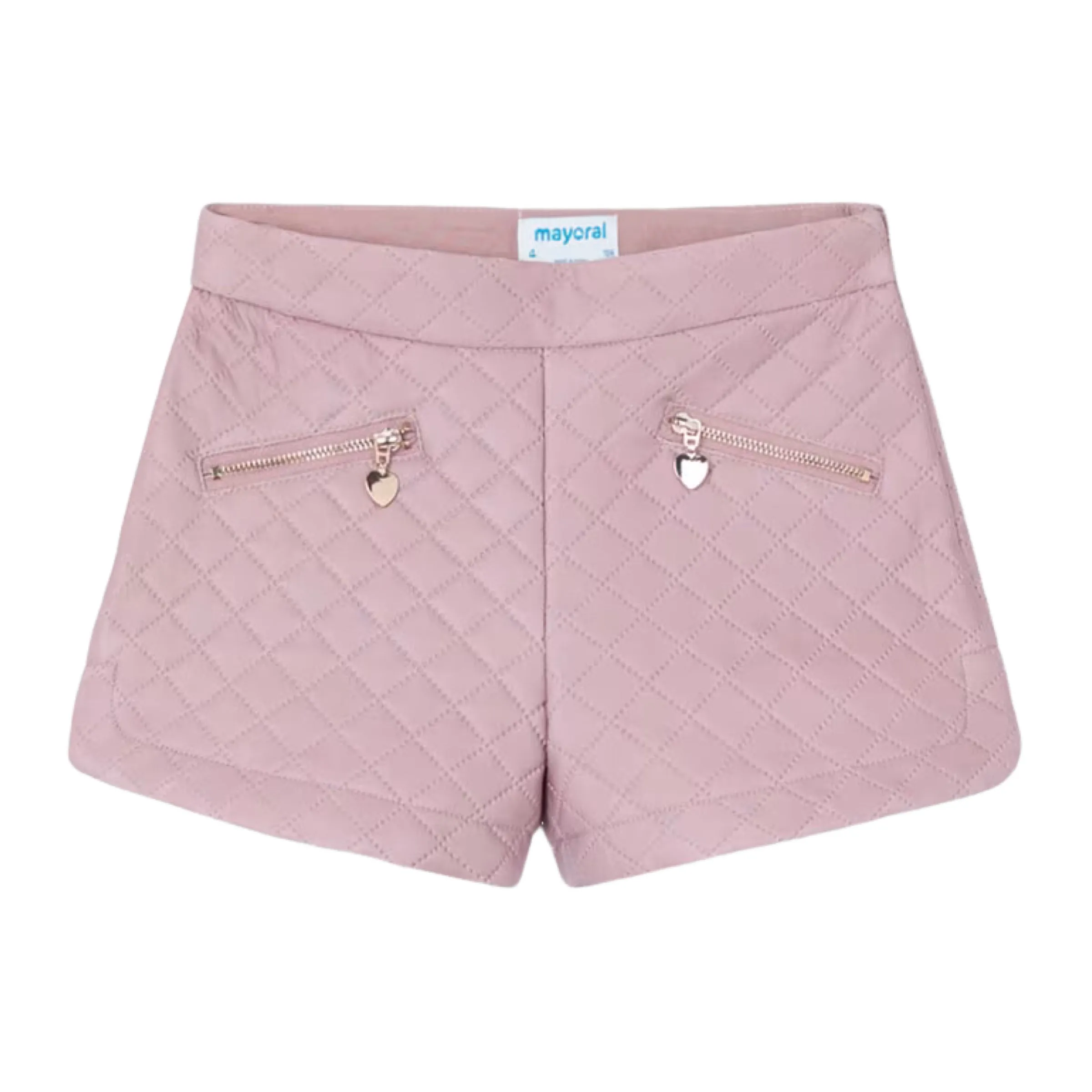 Pink Rose Quilted Shorts