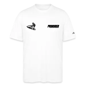 Pro Rider Adidas Men's Blended T-shirt (White)