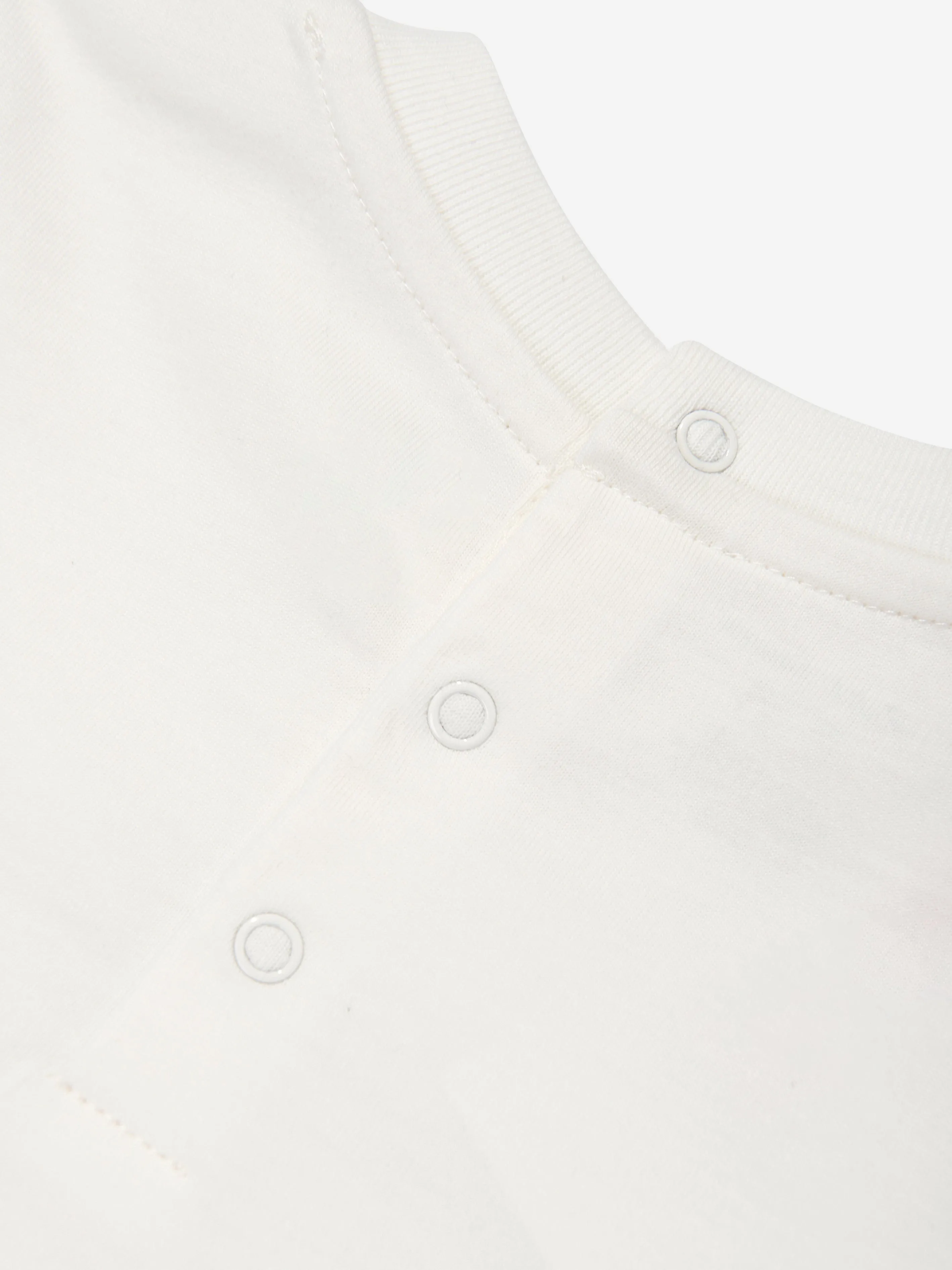 Ralph Lauren Baby Boys Bear Romper in White