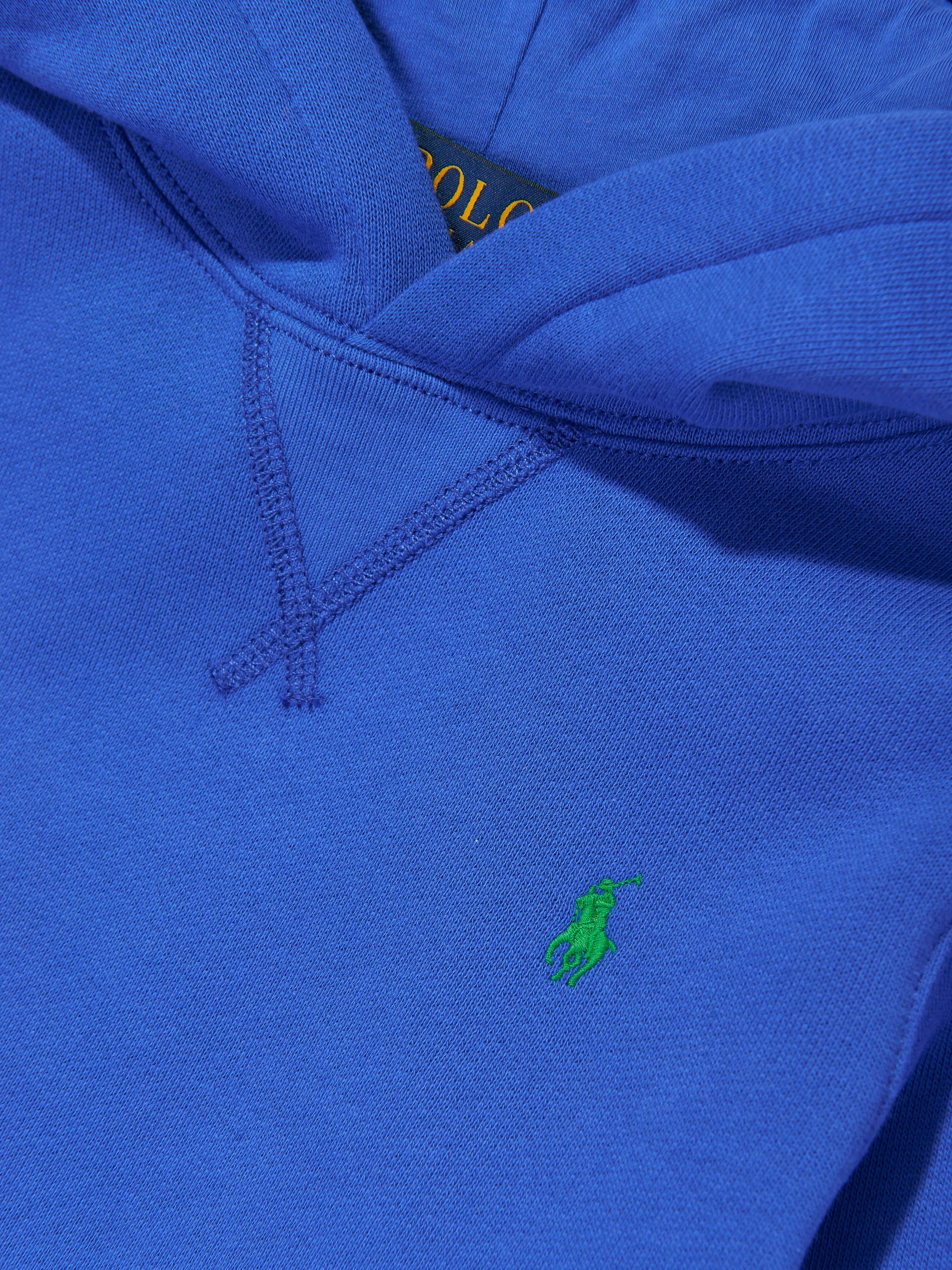 Ralph Lauren Boys Polo Hoodie in Blue