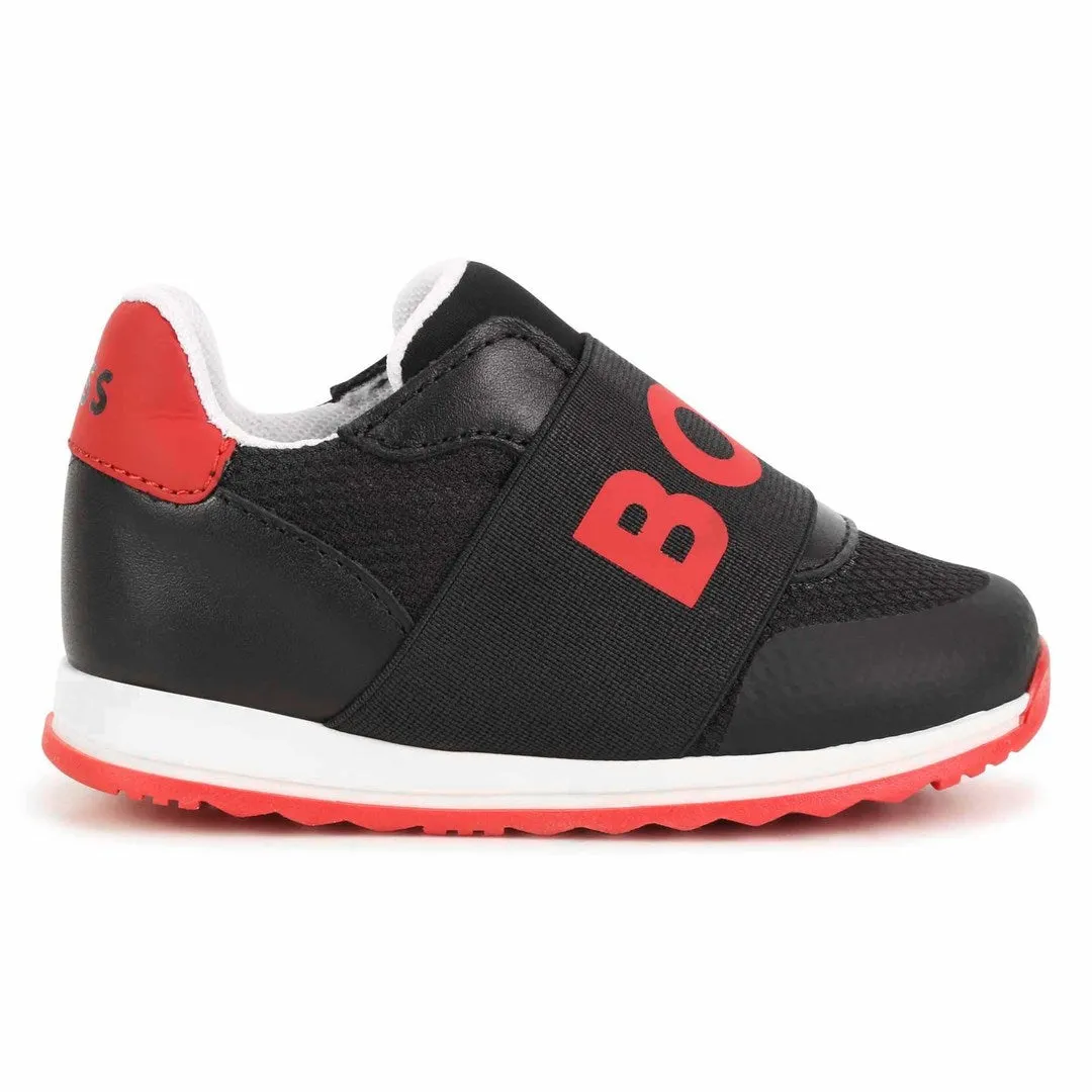 Red Logo Tape Sneakers