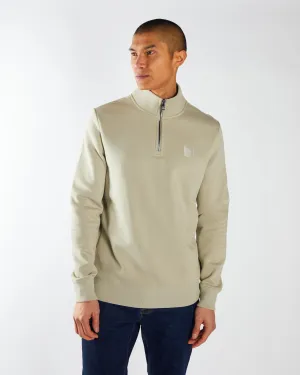 Roth Half Zip Abbey Stone