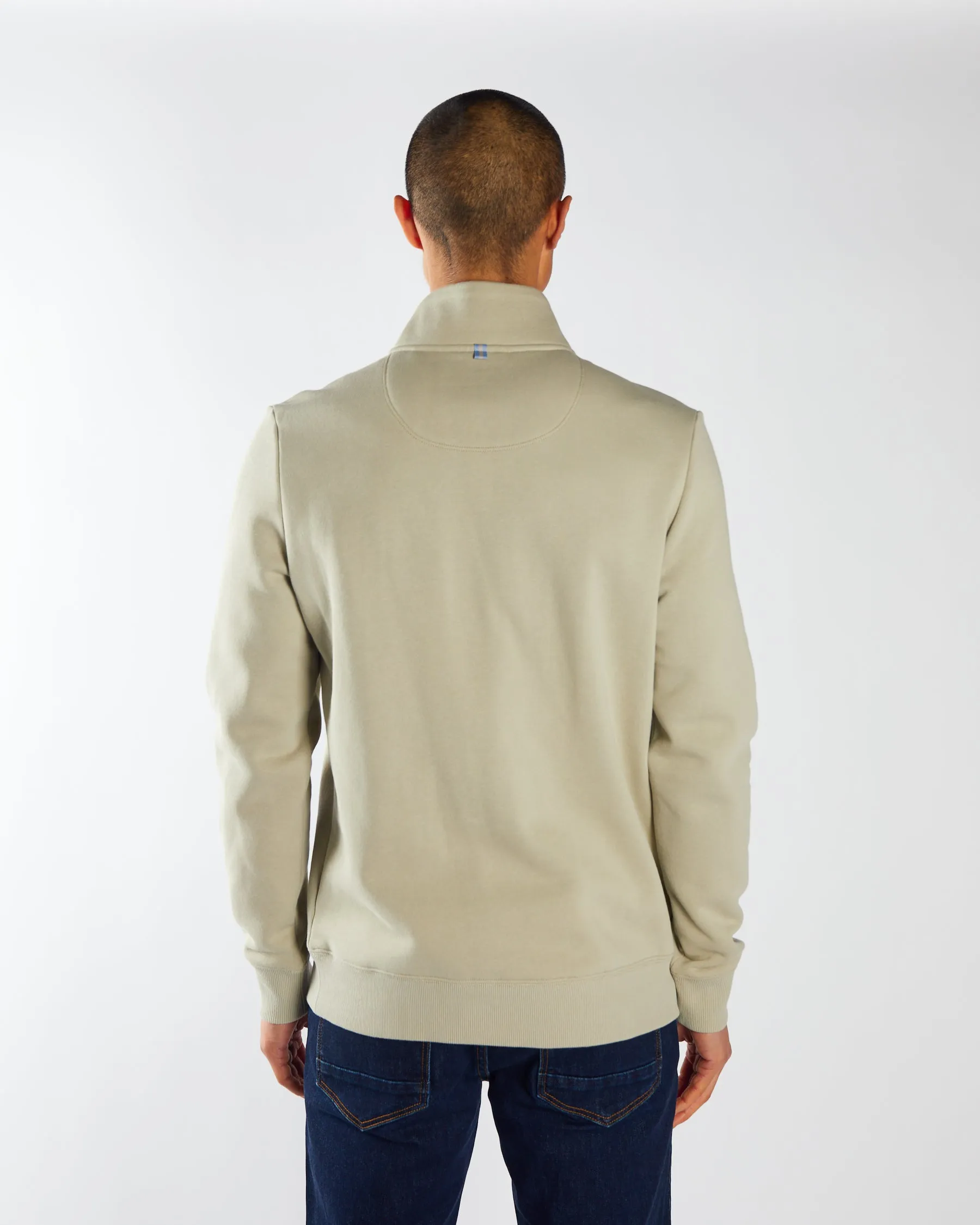 Roth Half Zip Abbey Stone