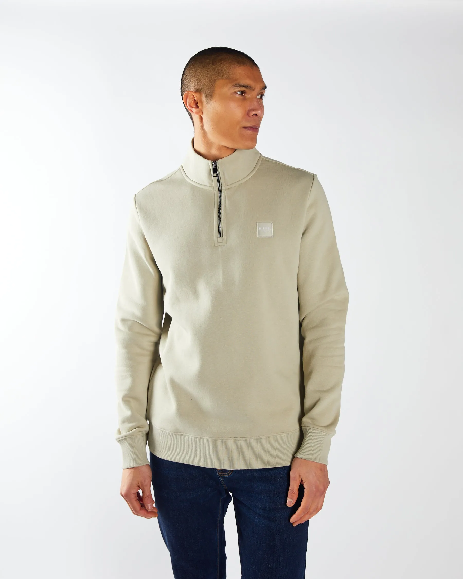 Roth Half Zip Abbey Stone