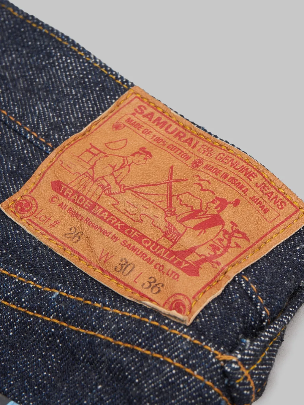 Samurai Jeans S710XX19ozII Kiwami 19oz Slim Straight Jeans