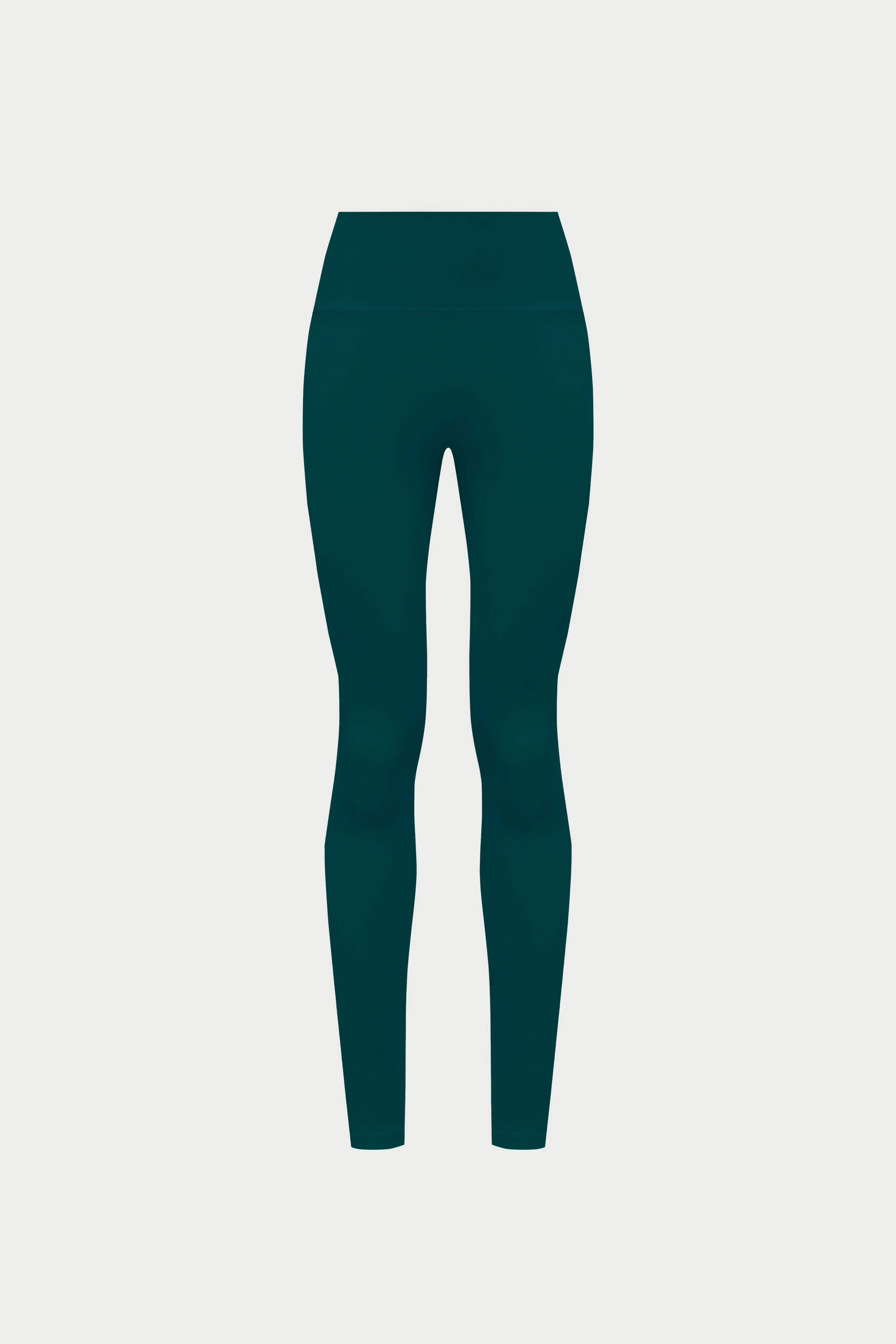 SCULPTING STRETCH EMBLEM LEGGINGS - FOREST GREEN