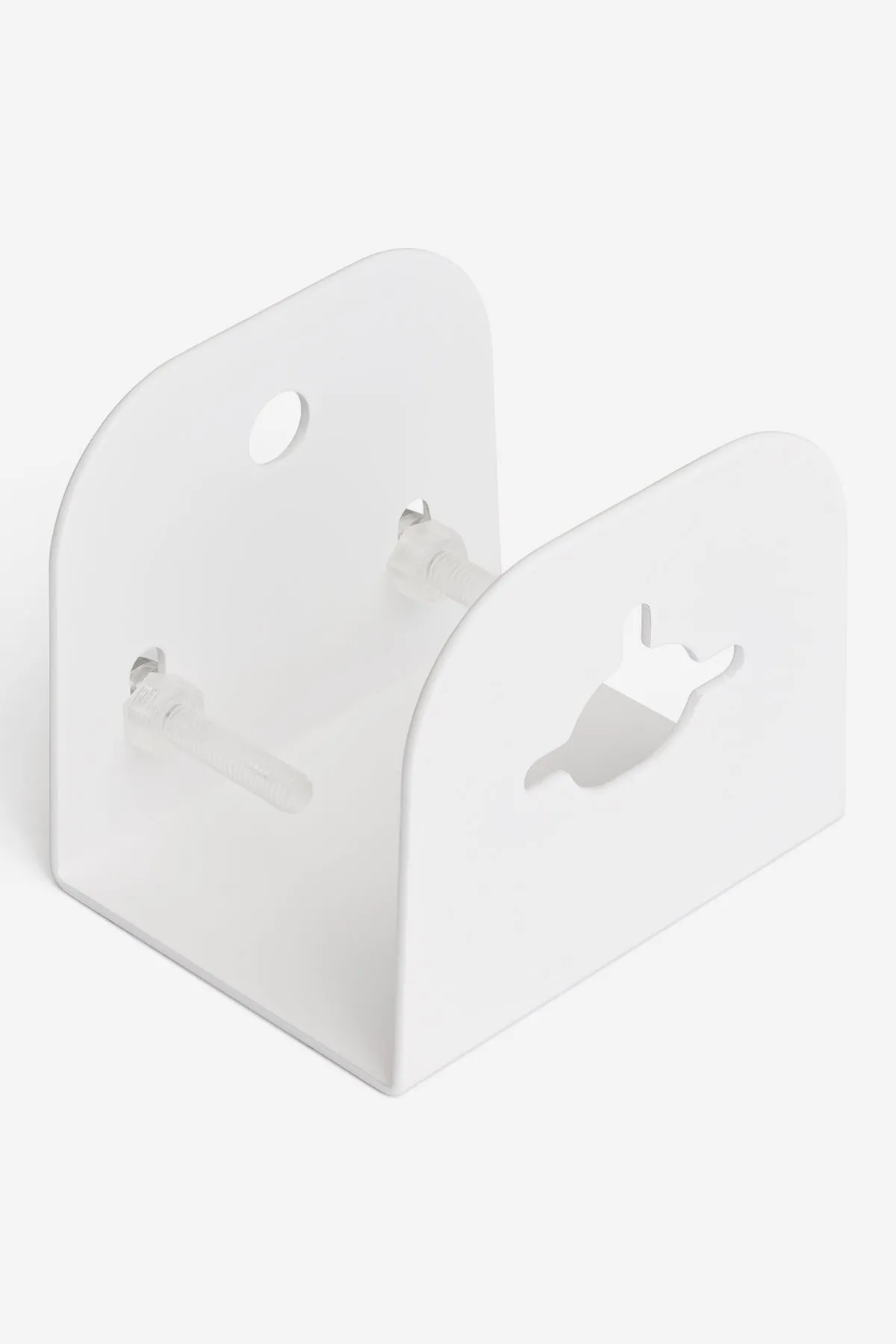 Skateboard Deck Wall Hanger - White